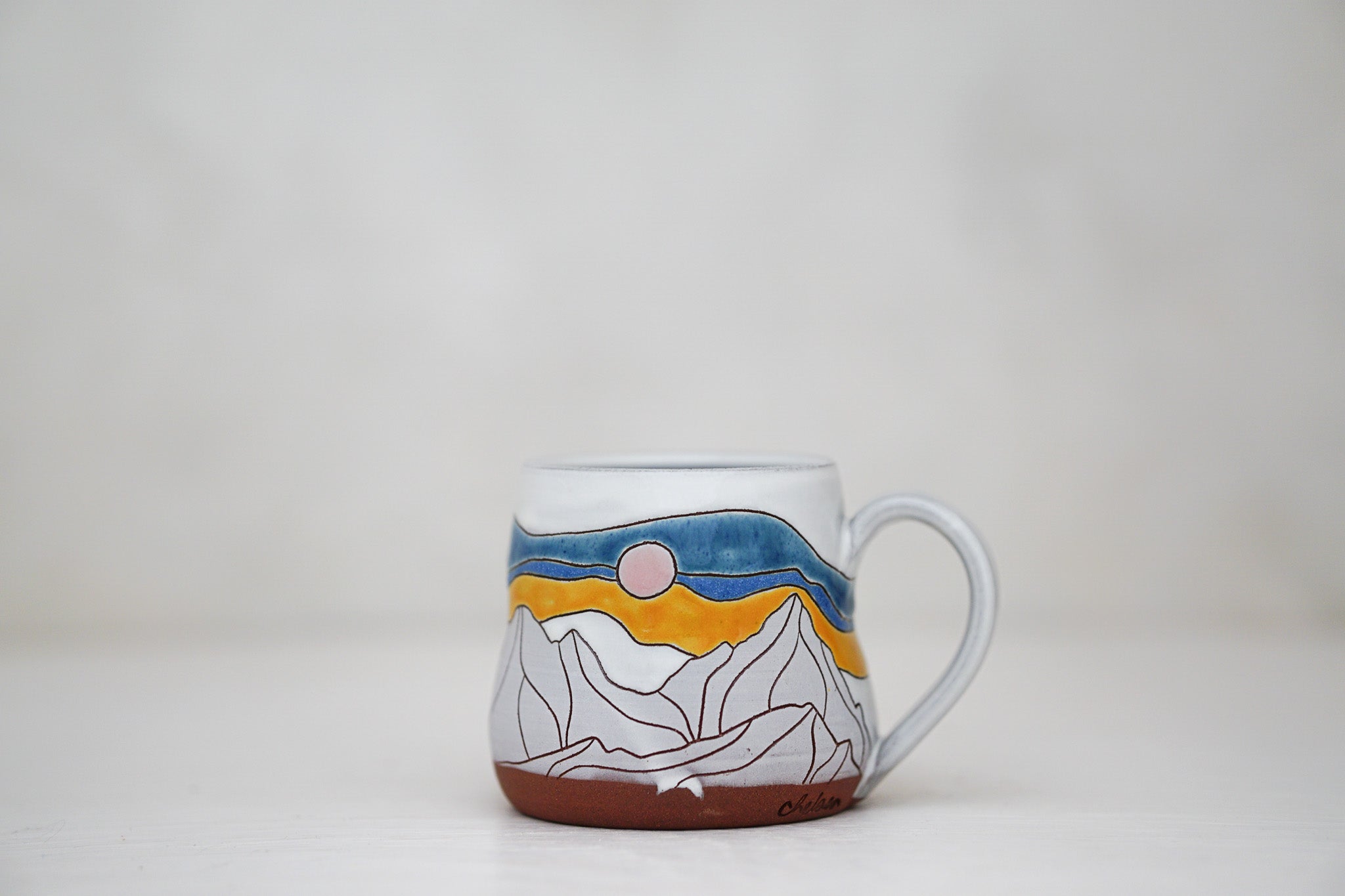 32. Mtn blues mug in white image 0