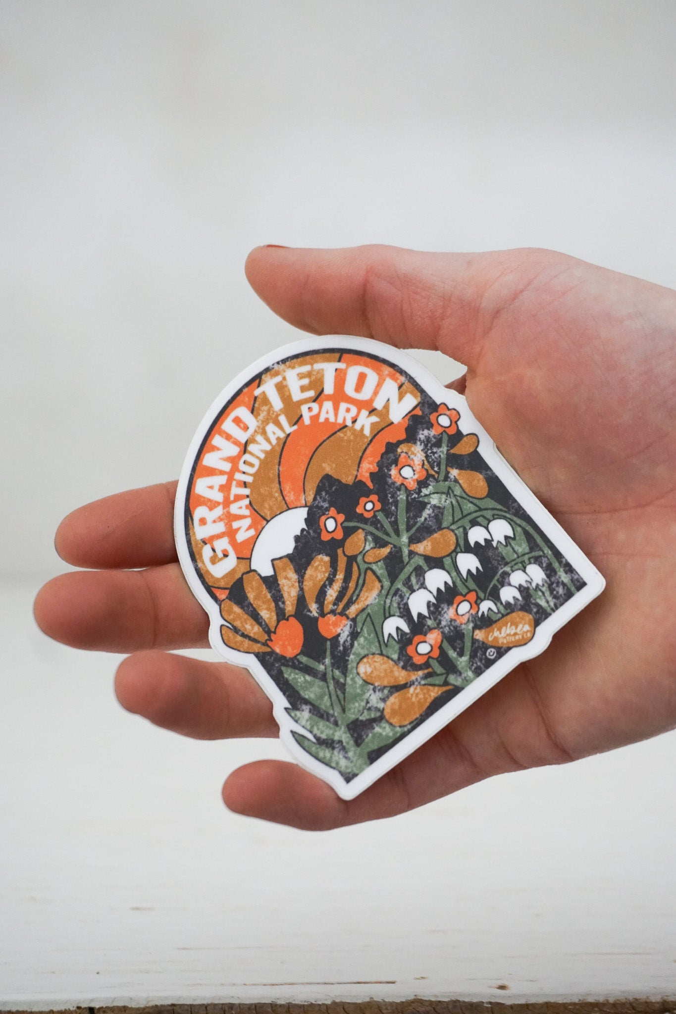 Vintage GRAND TETON Sticker image 3