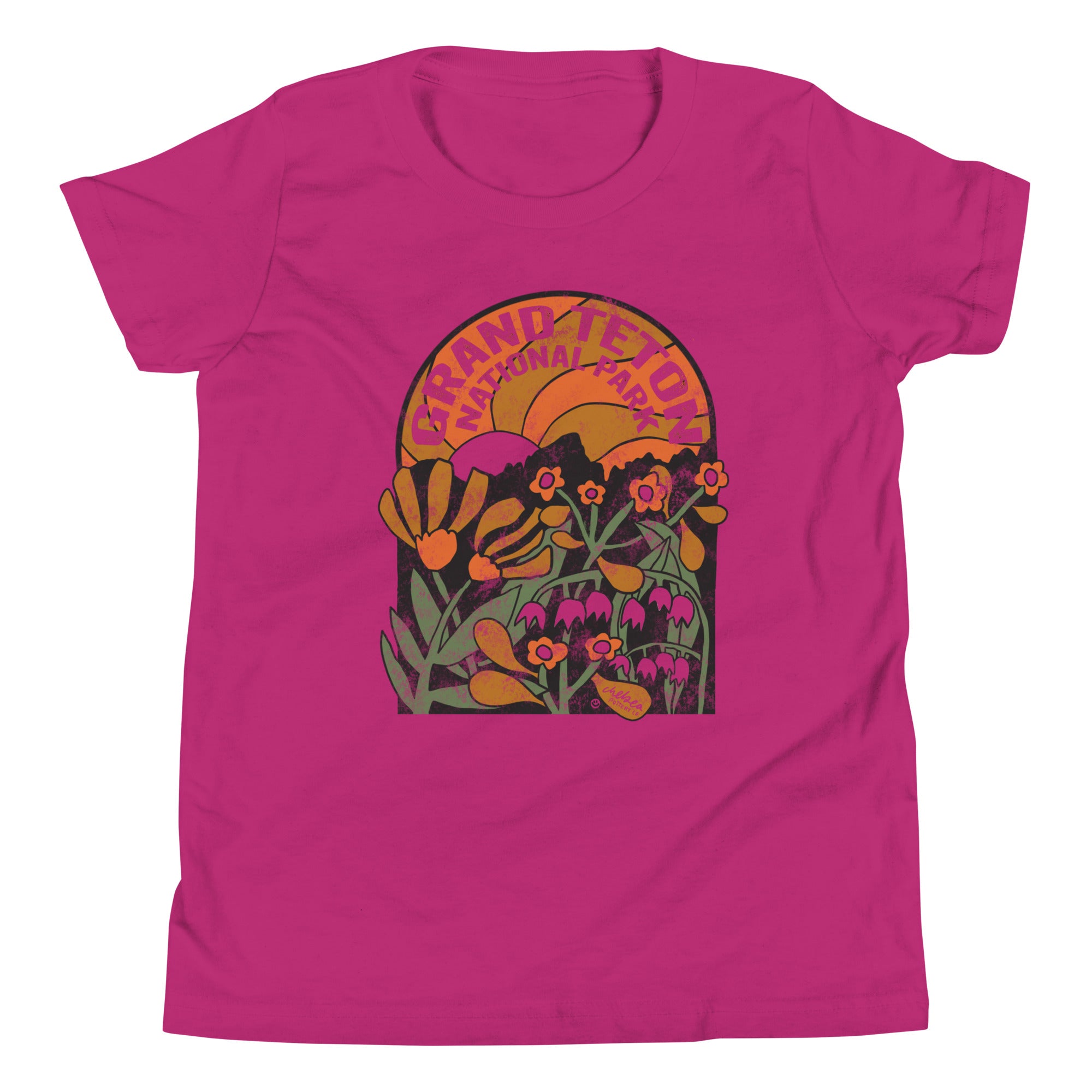 Youth Short Sleeve T-Shirt Grand Teton image 1
