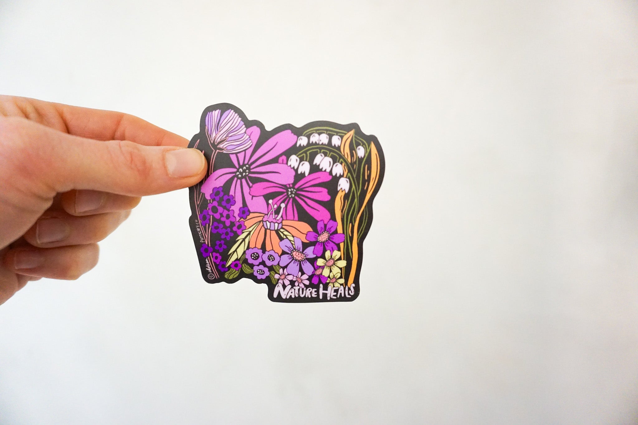 Nature Heals Sticker image 0