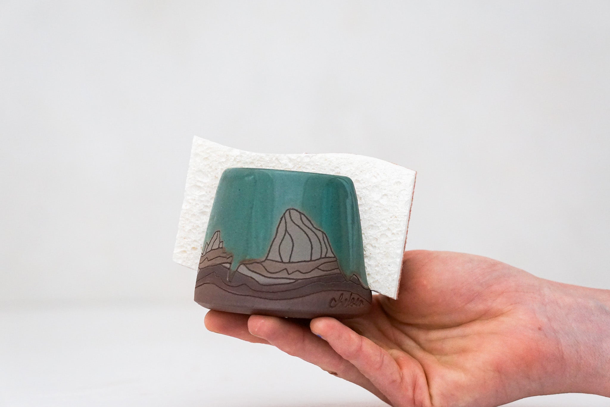 W Teton sponge holder in Kali Forest