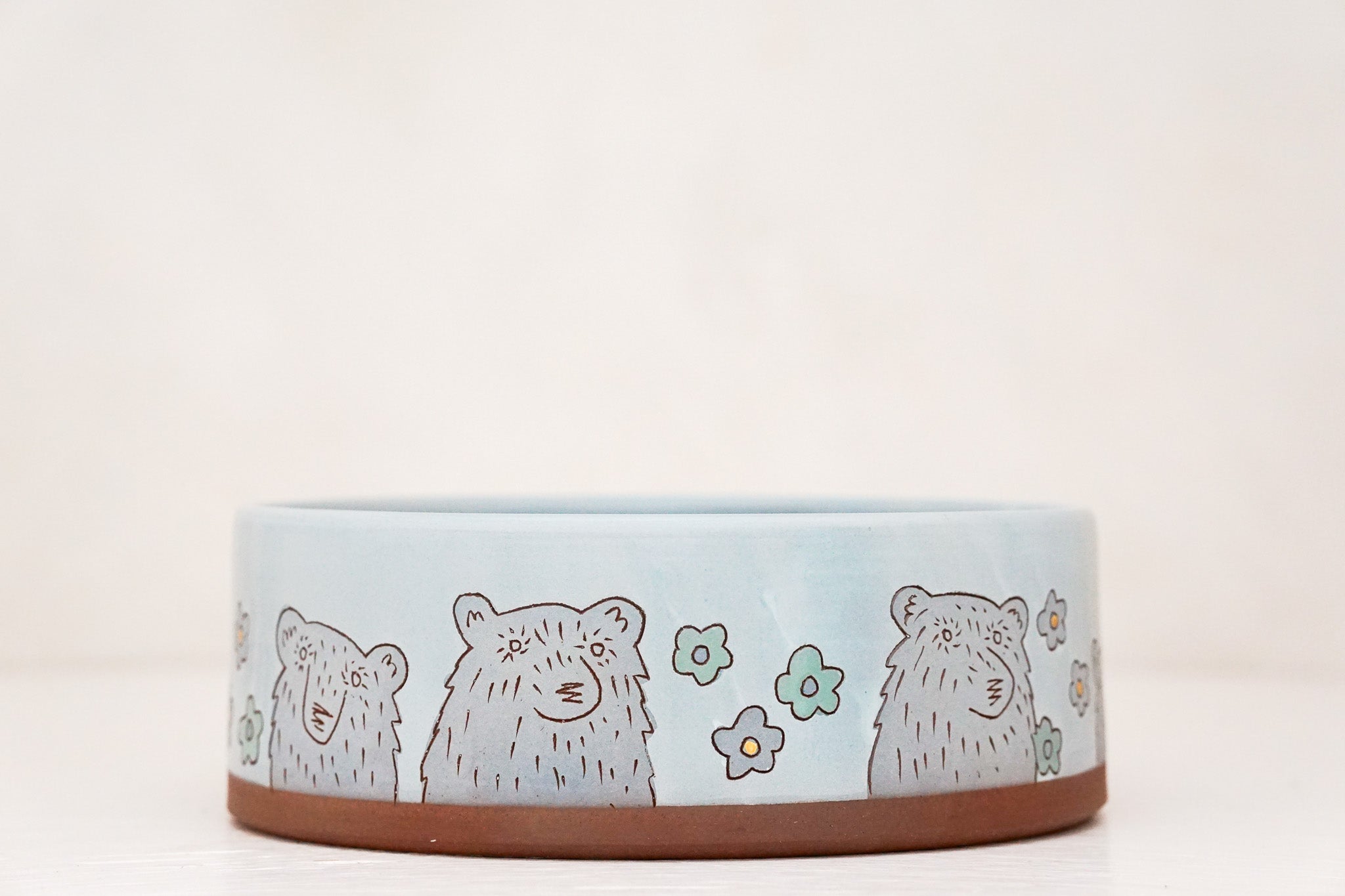 GOLD Large bear Bowl in Ira
