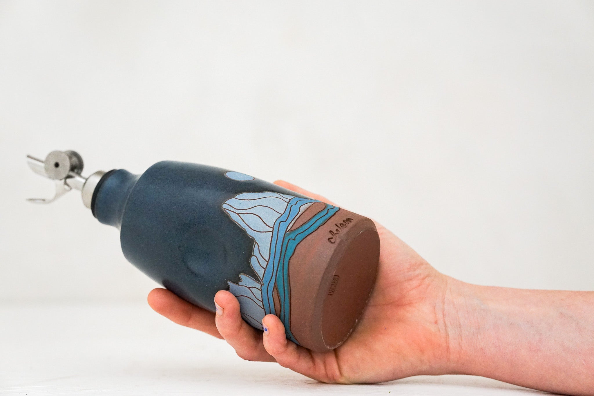 W Teton Olive oil Bottle in Darby
