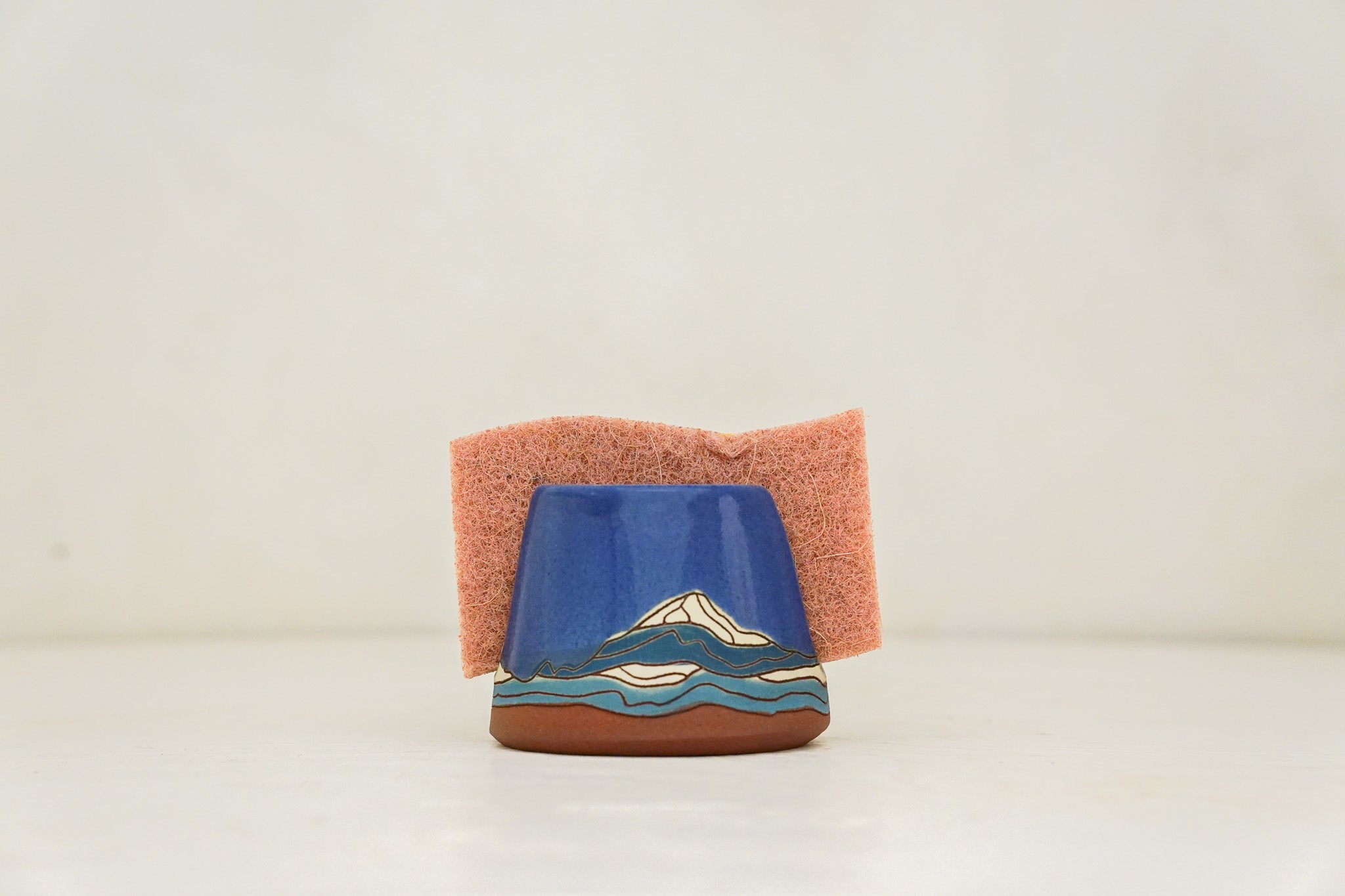 GOLD Mtn Sponge Holder in Flax