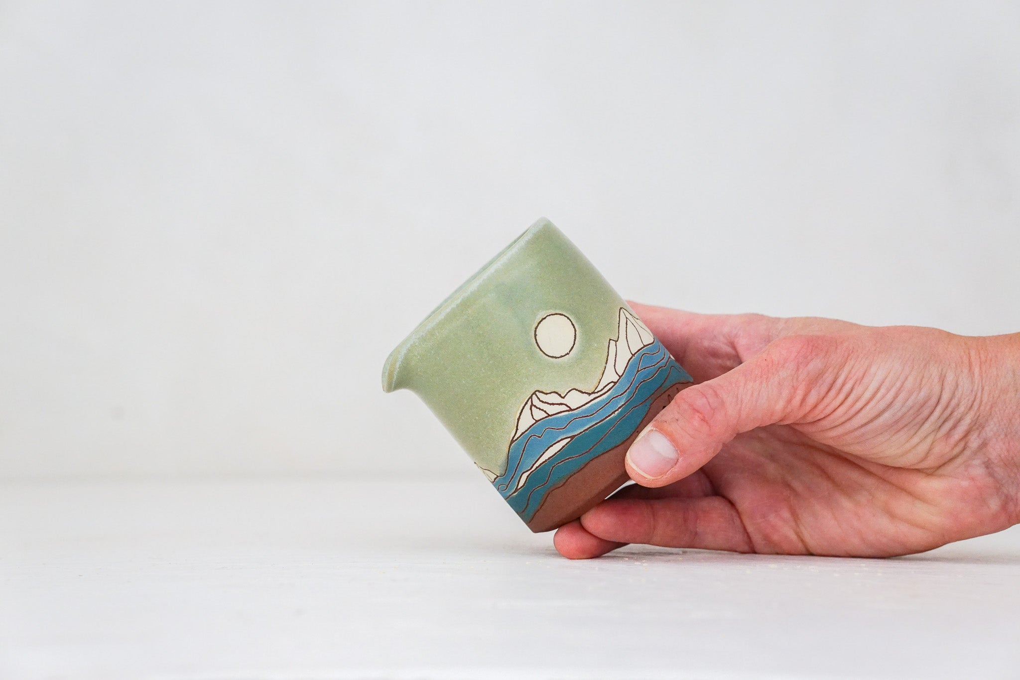Mountain Pitcher in Sage