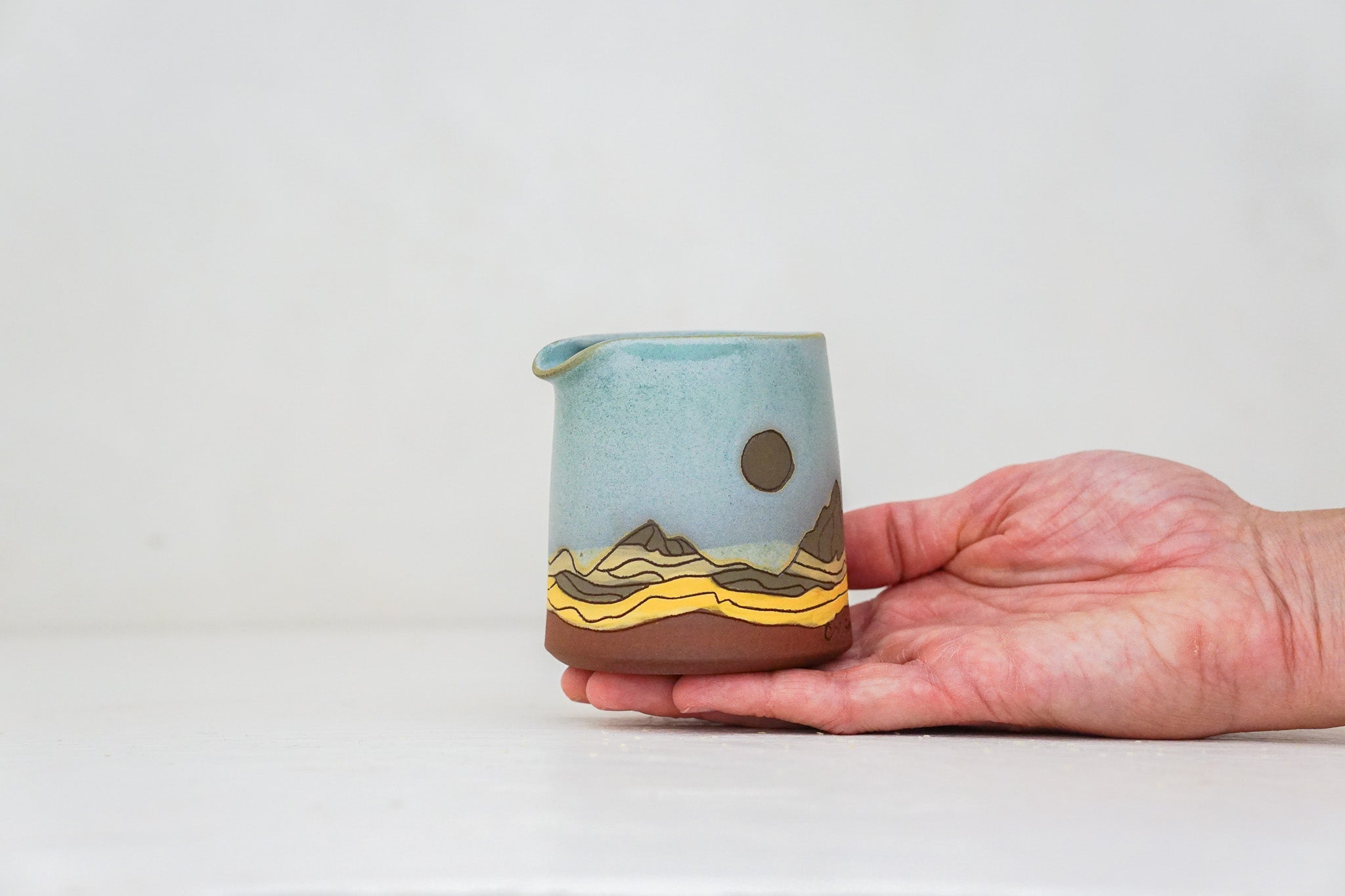 Mountain Pitcher Green in Lake