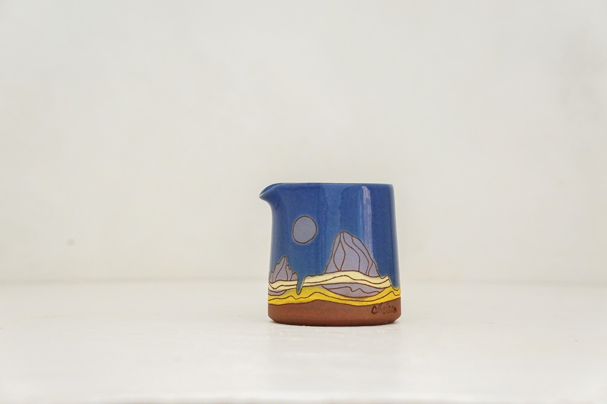 W Teton Pitcher in Flax
