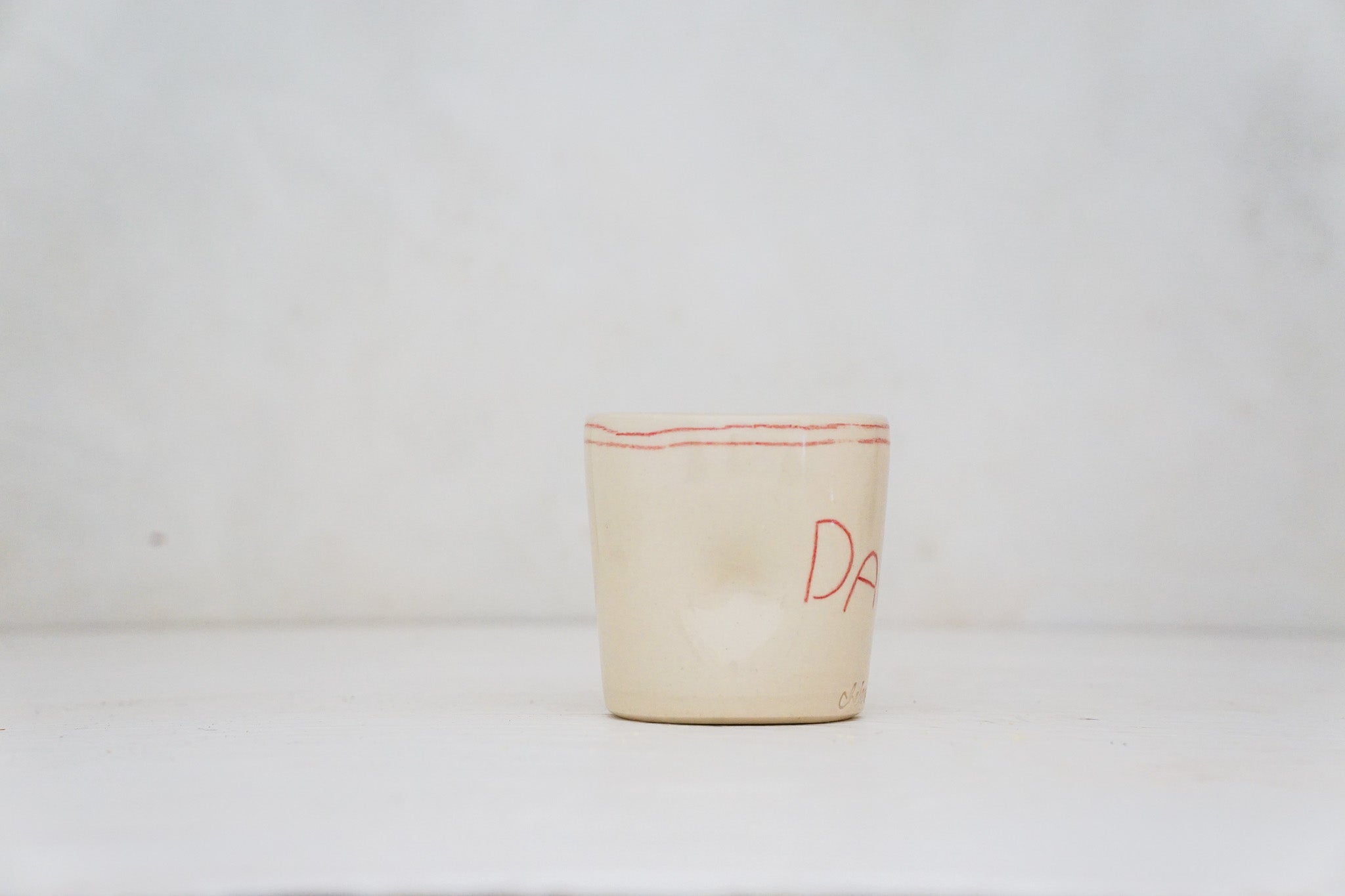 DADDY cup Red Pencil