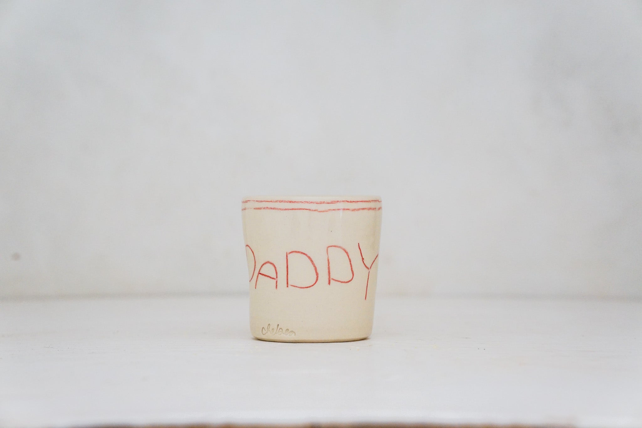 DADDY cup Red Pencil