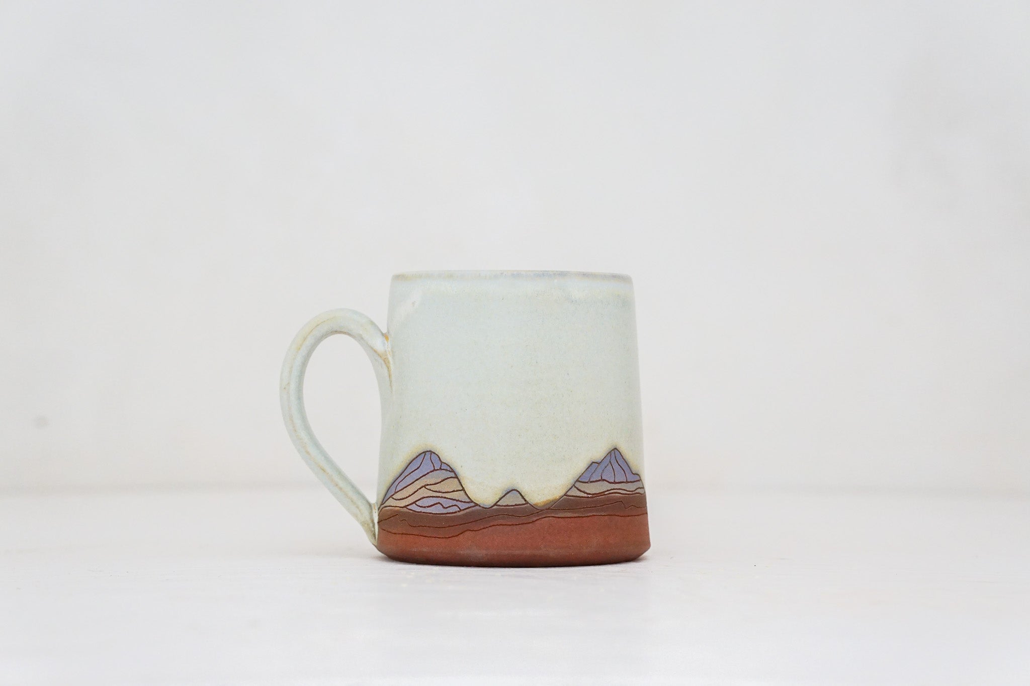 W Teton mug in Bone