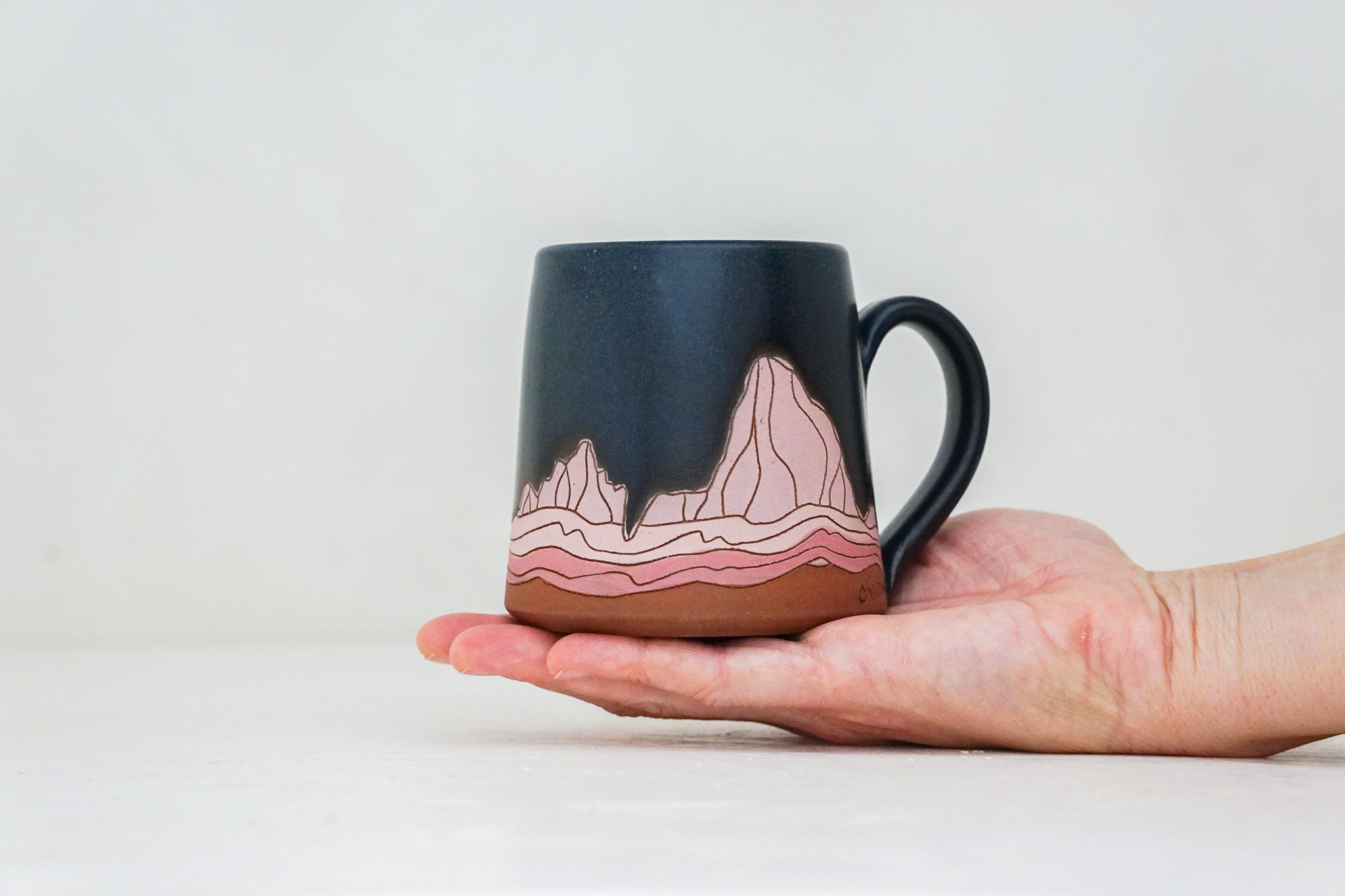 W Teton mug in Darby