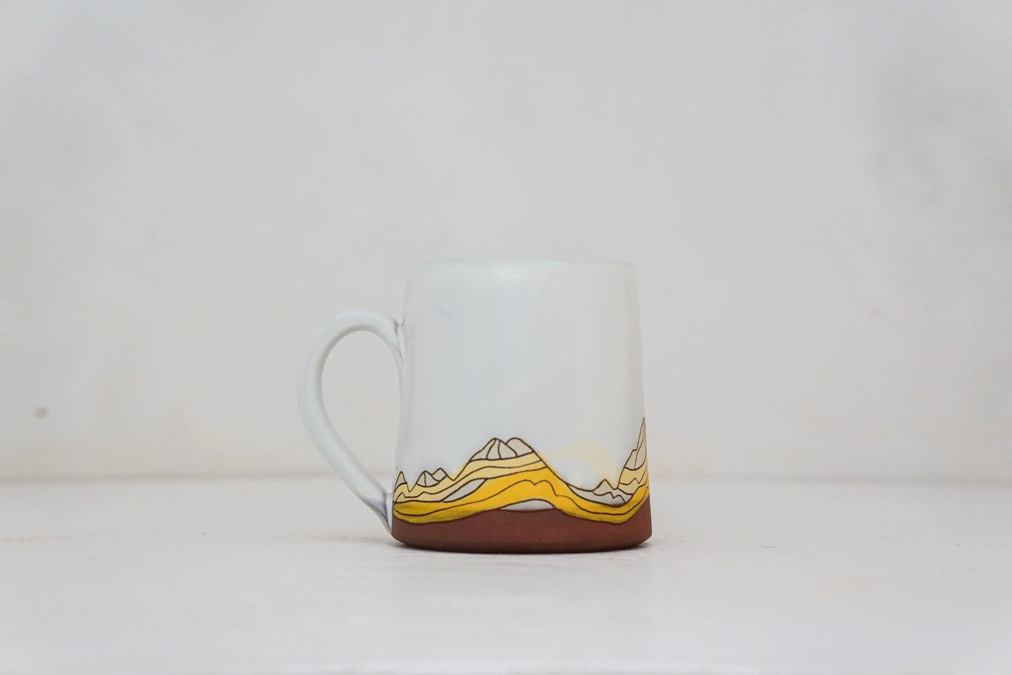 E Teton mug in White
