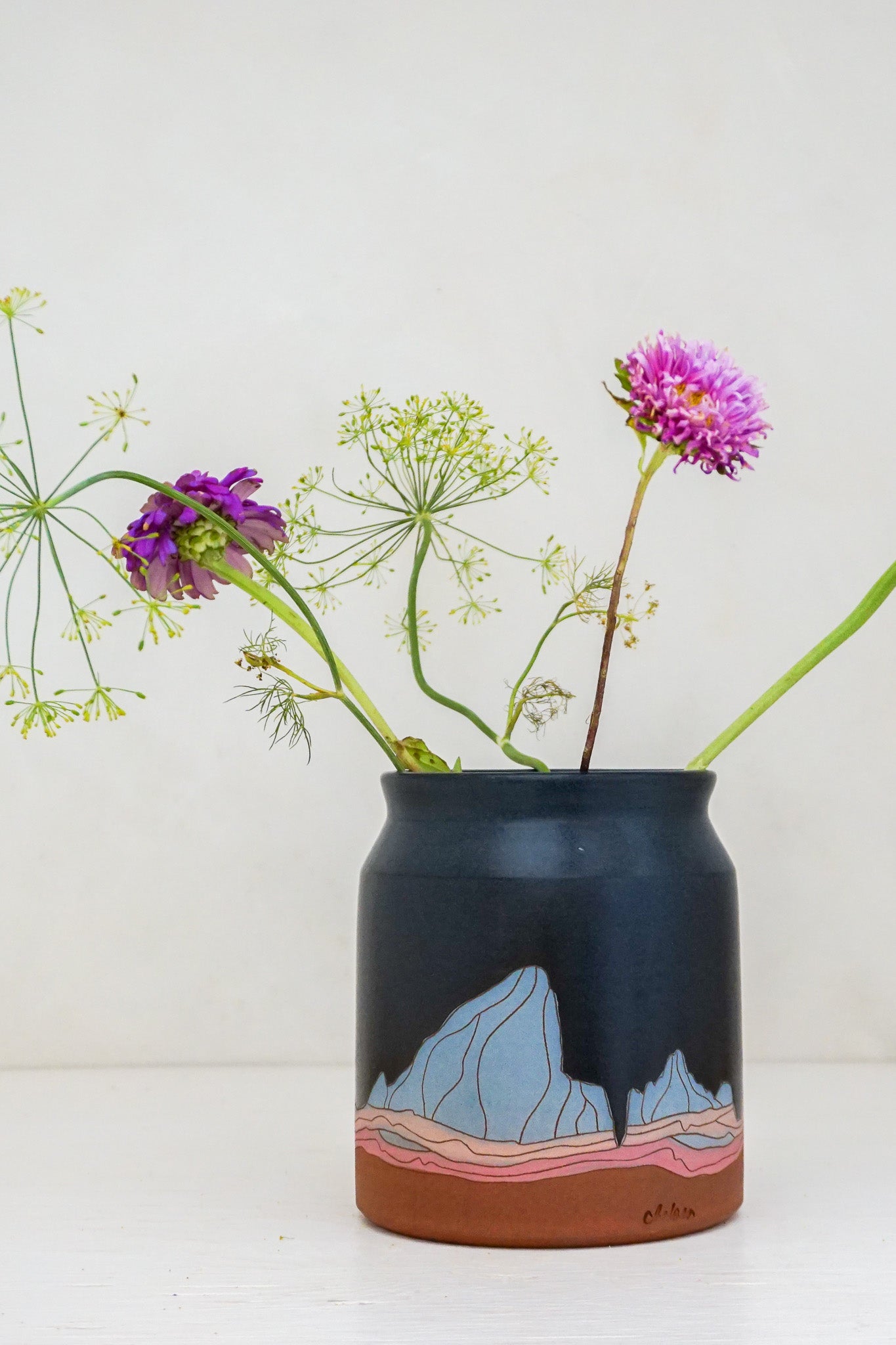 E Teton Blue Utensil Holder in Darby*