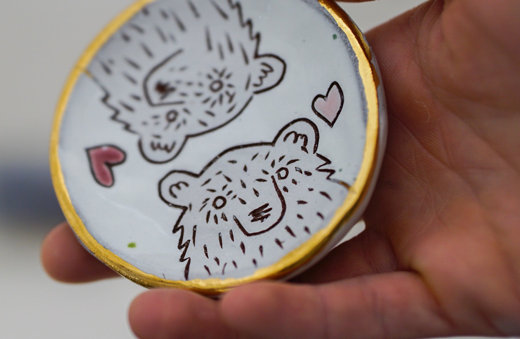 GOLD Bear dish