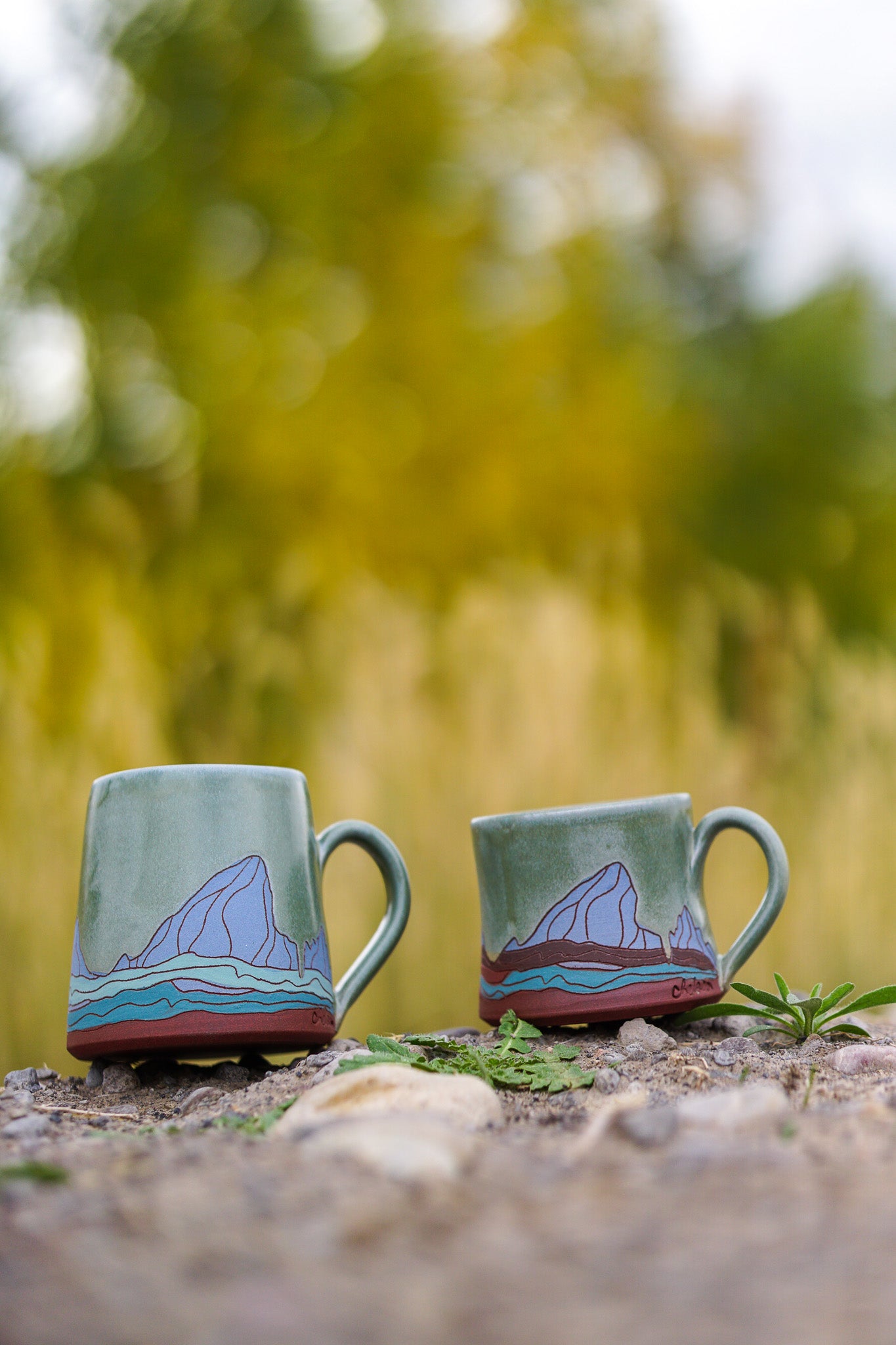 E Teton Short Mug in Sage