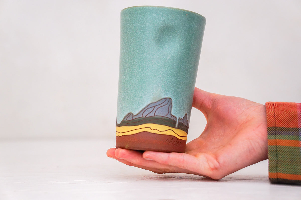 E Teton Tall Cup in Lake