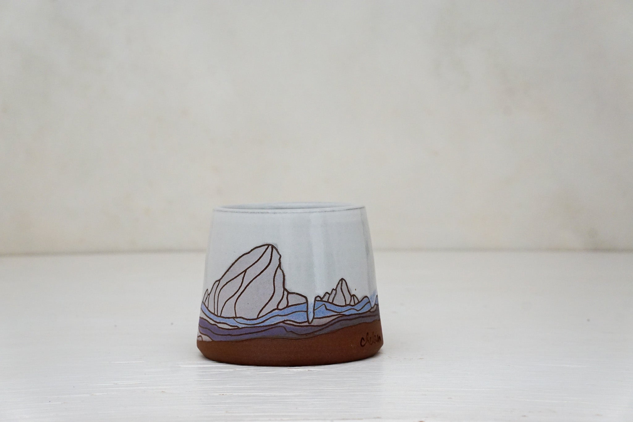 E Teton cup in White