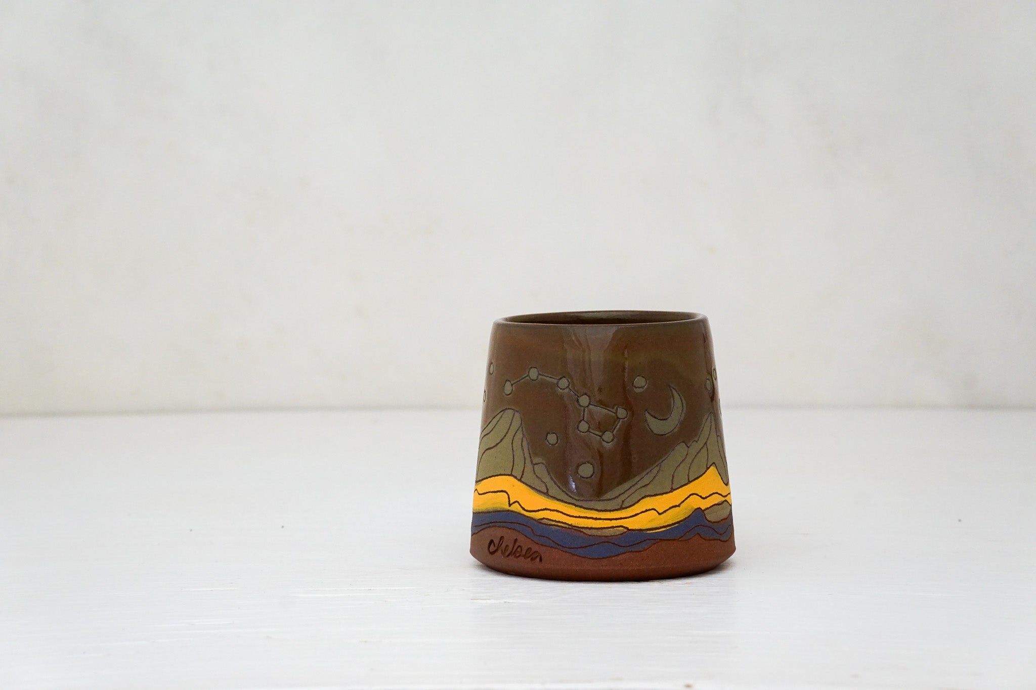 Mtn Dipper cup in Ochre