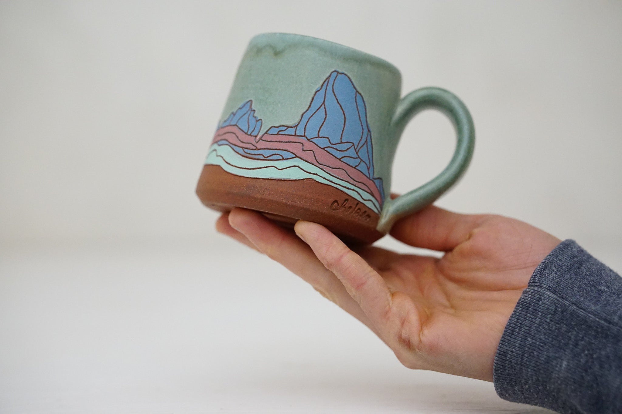 E Teton Mini mug in Sage