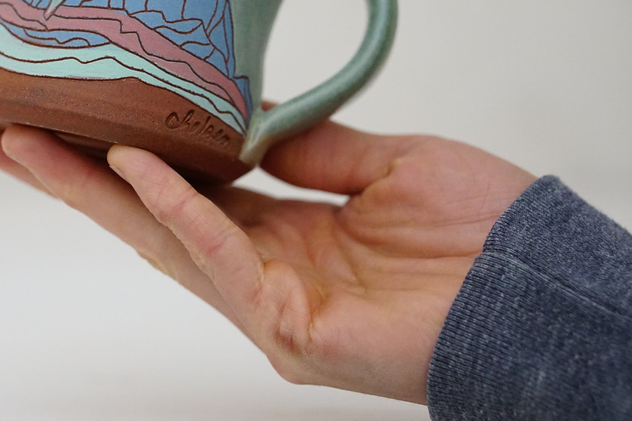 E Teton Mini mug in Sage