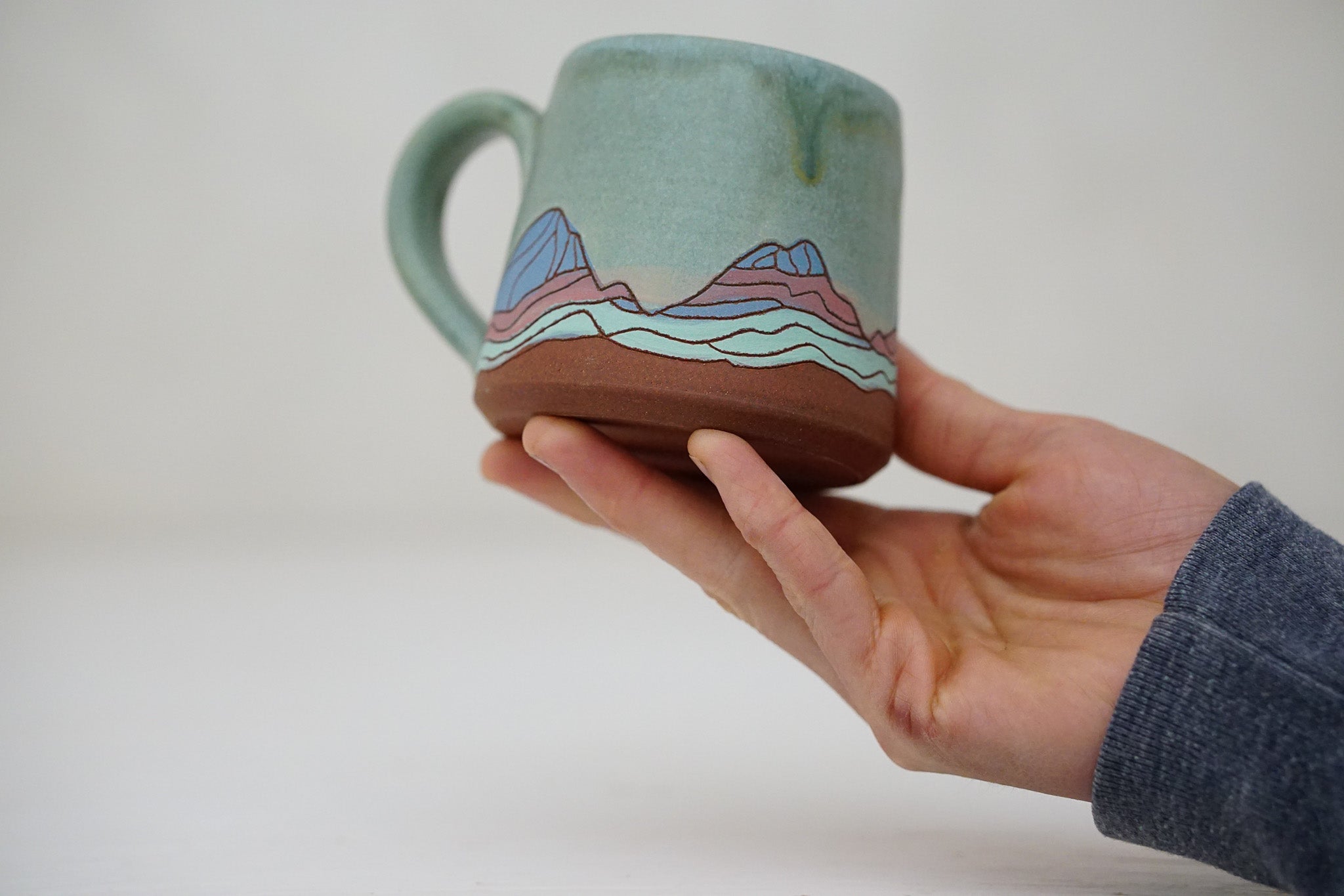E Teton Mini mug in Sage