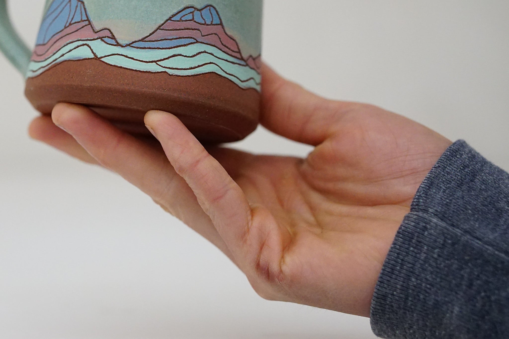 E Teton Mini mug in Sage