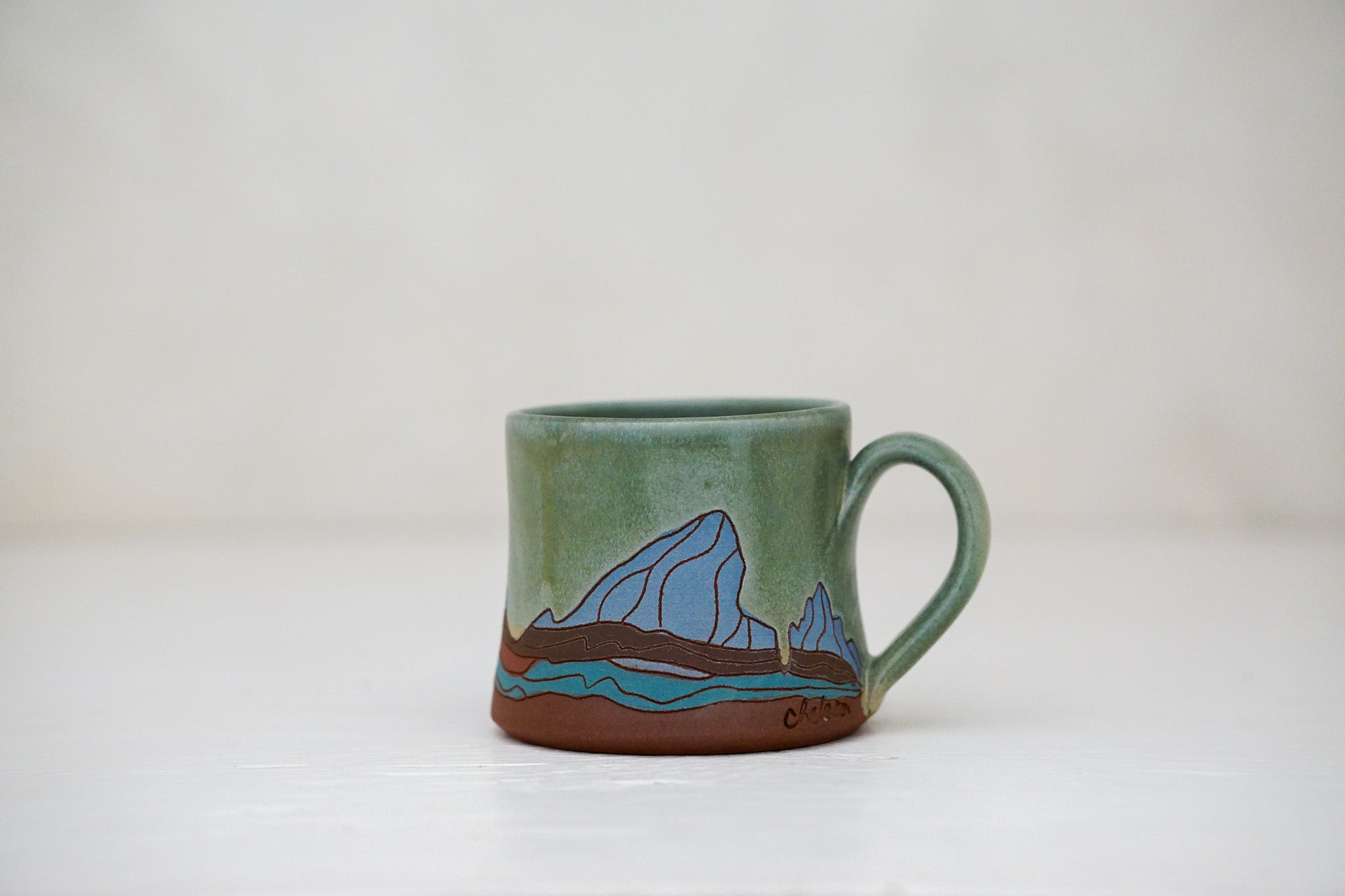 E Teton Short Mug in Sage