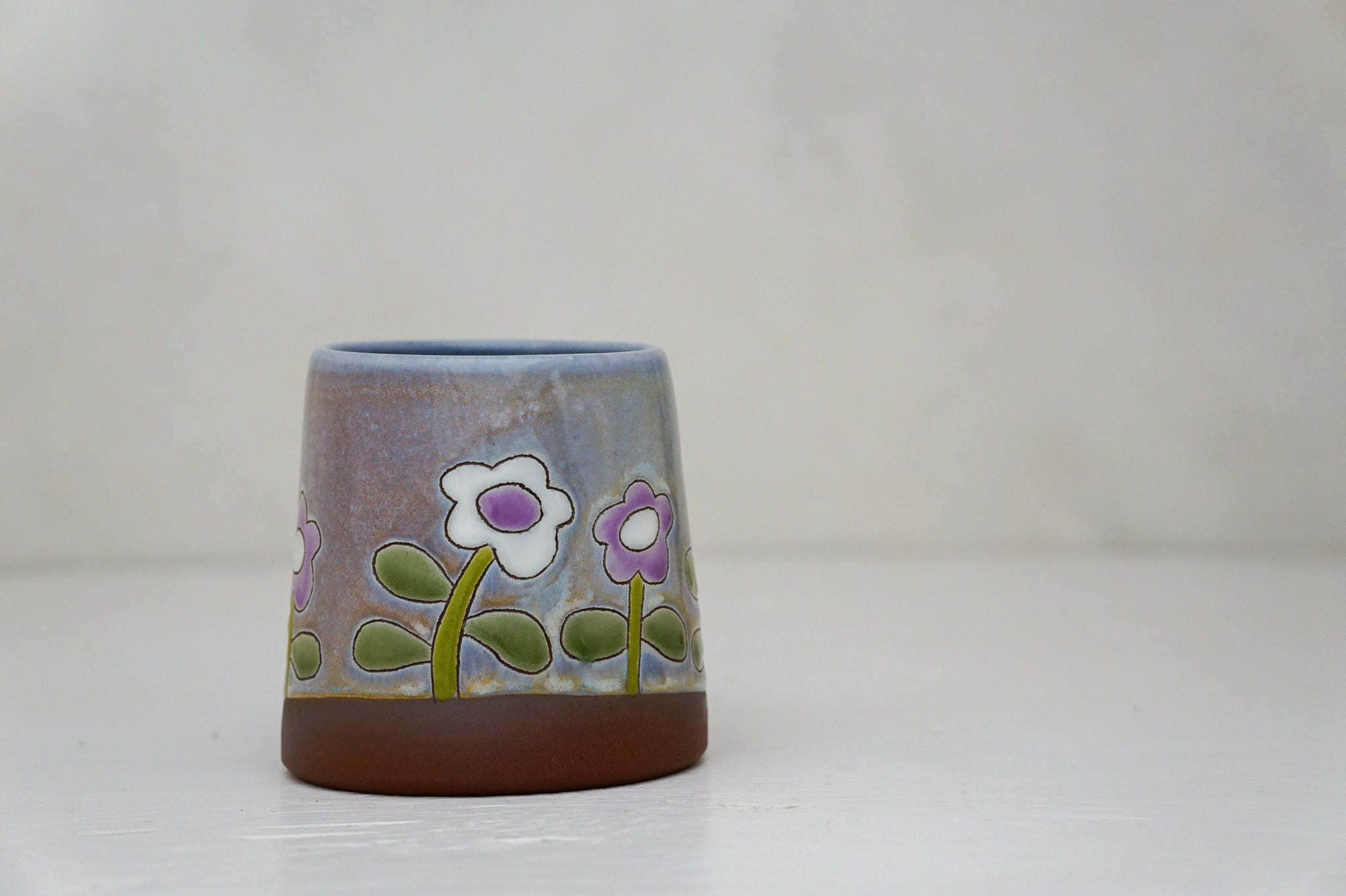 Flowers mug in Lavender Magic