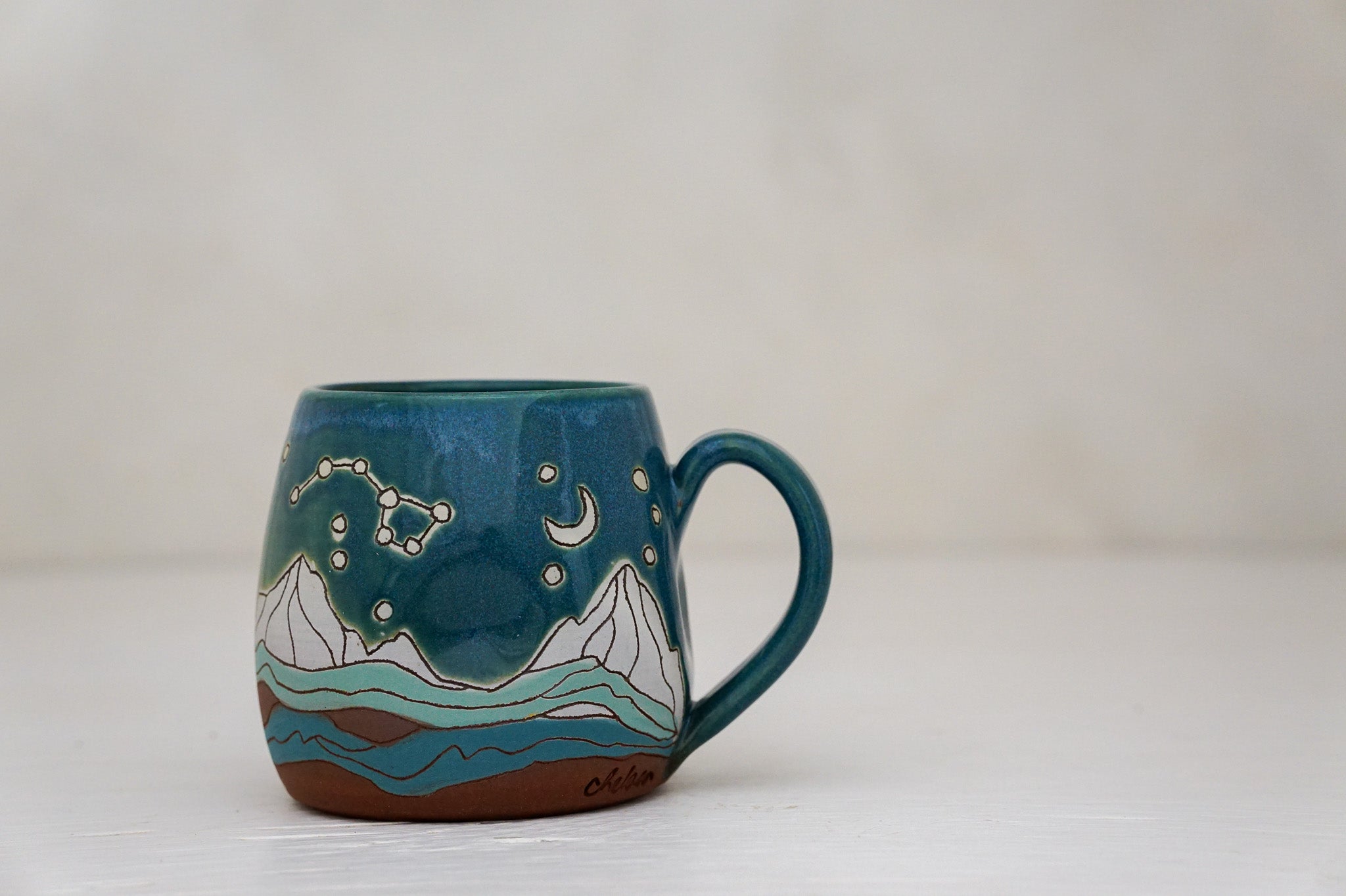 Mtn Dipper Plump mug in Huckleberry