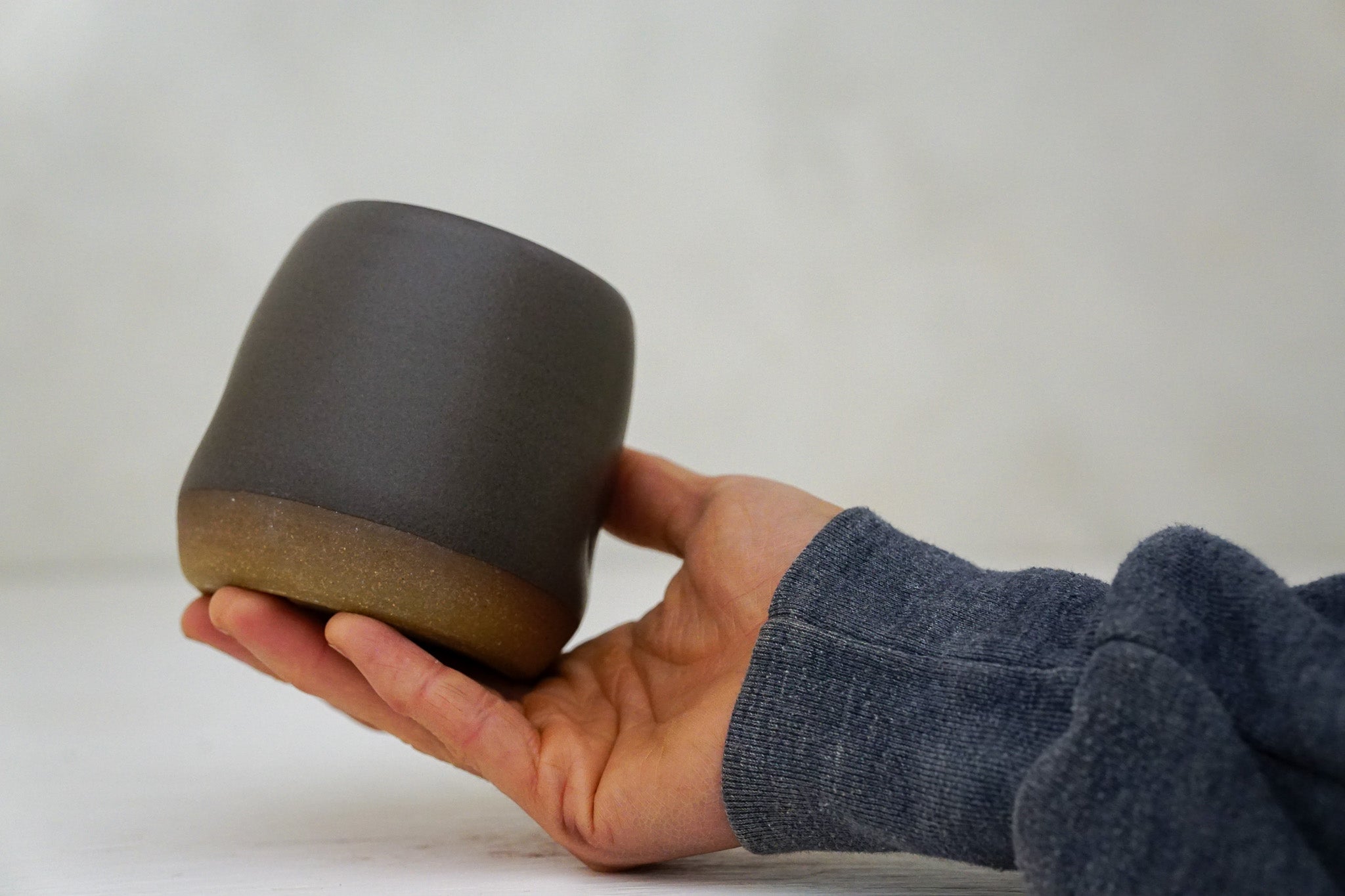 Brown clay Cup in Mocha