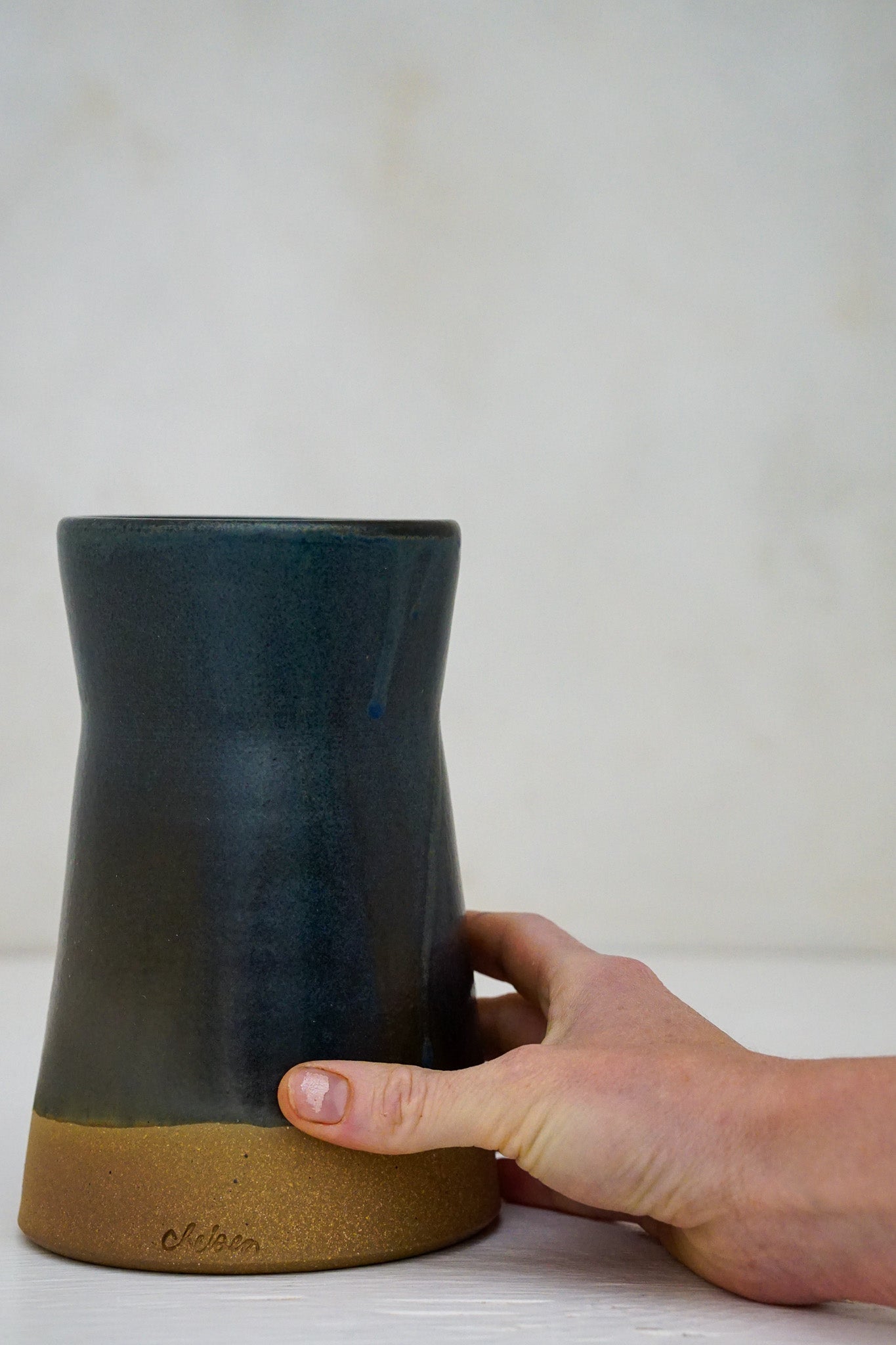Slope Vase in Darby
