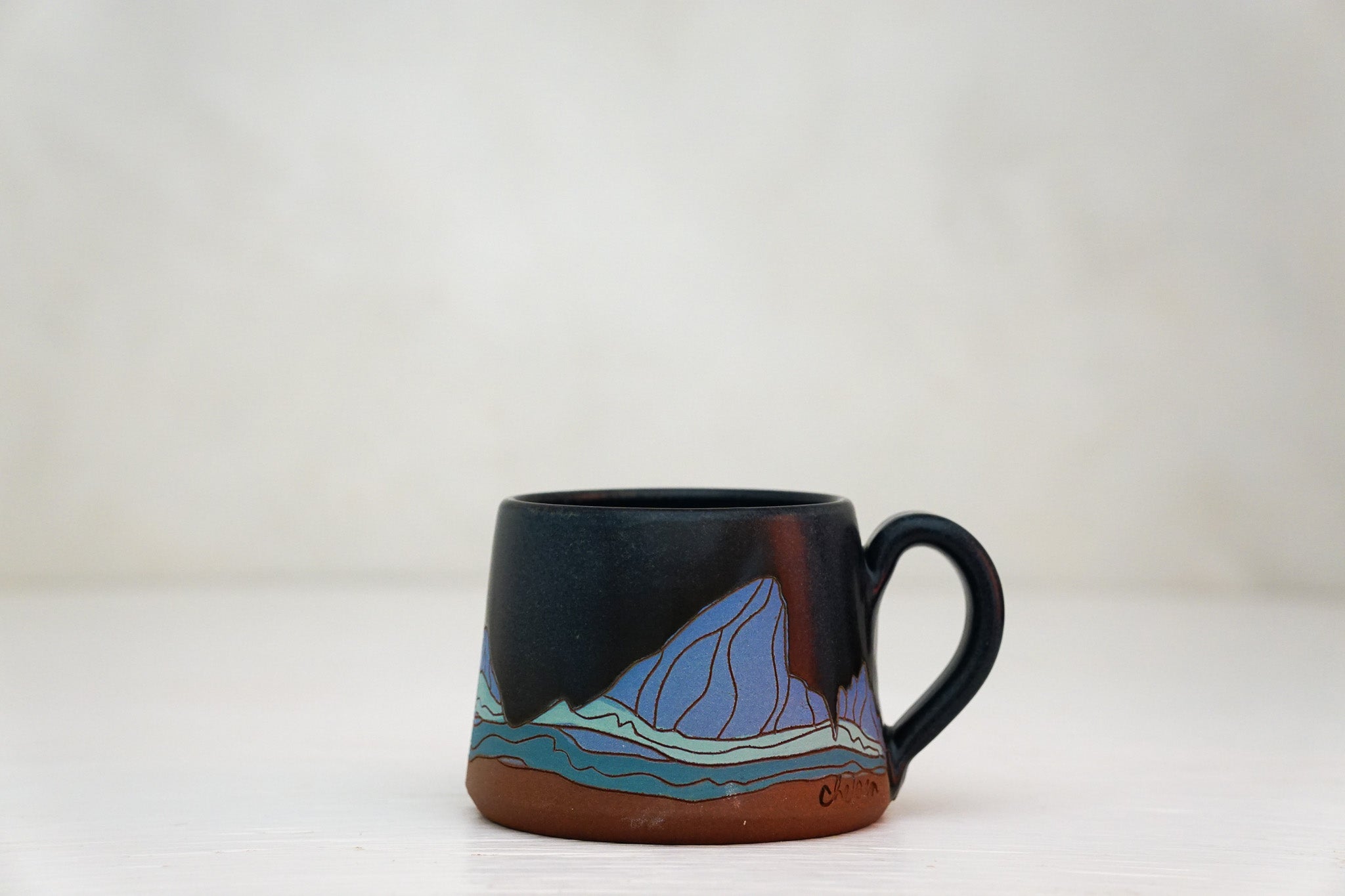 E Teton Shorts mug in Darby