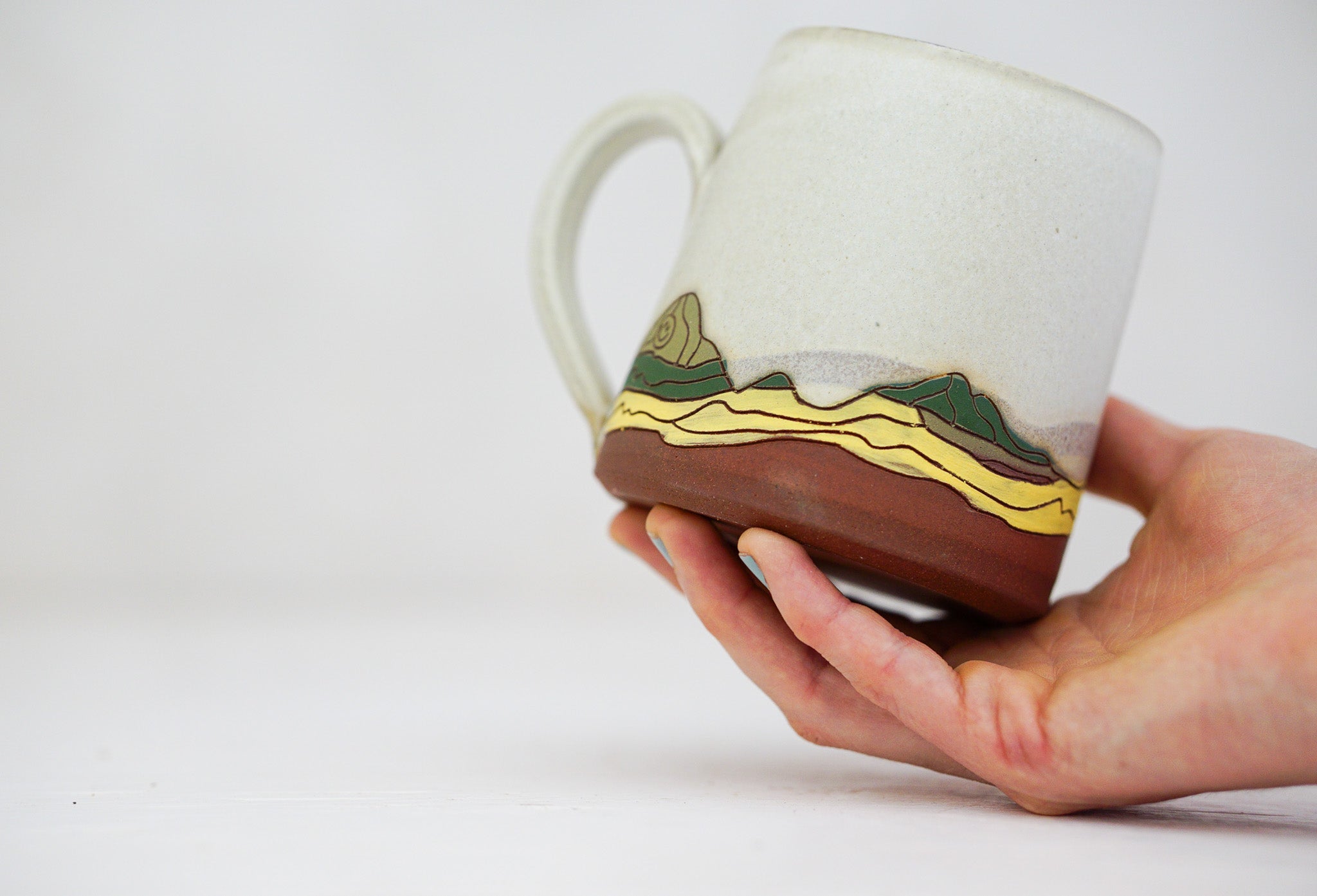 W Teton in Bone green slip