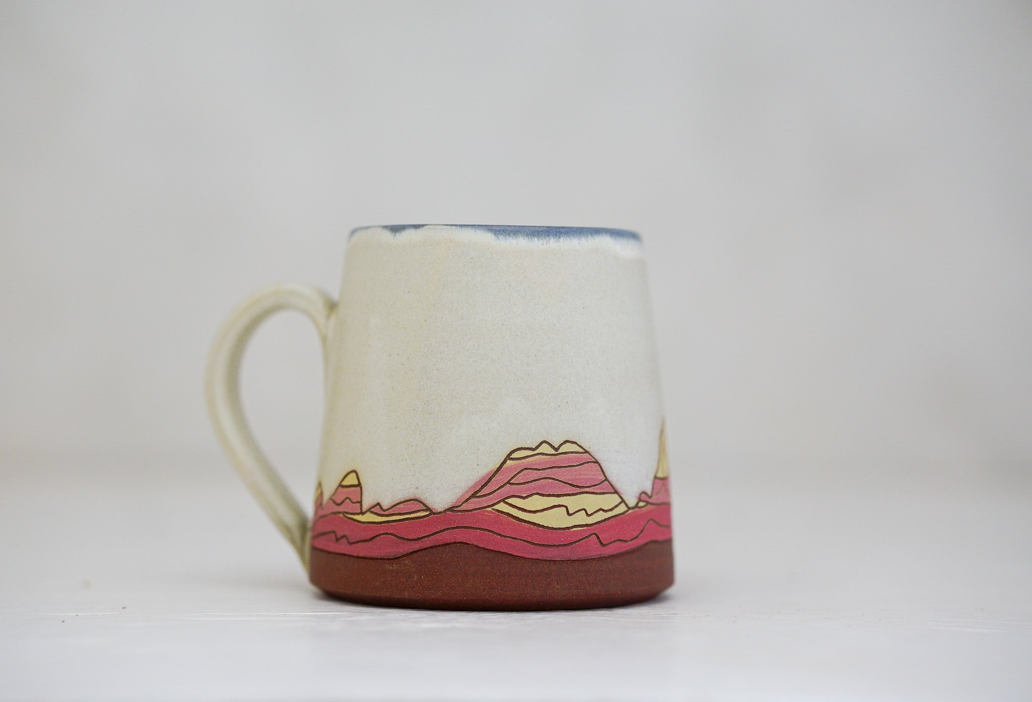 E Teton in Bone yellow slip