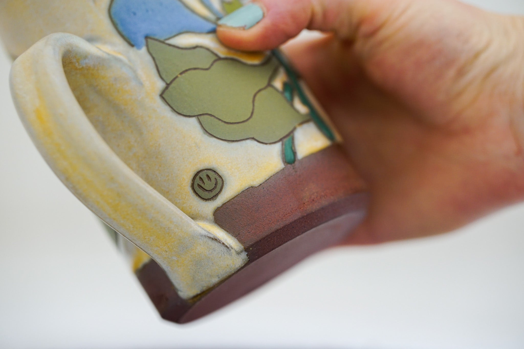 Flower tall mug in Ira and Magic