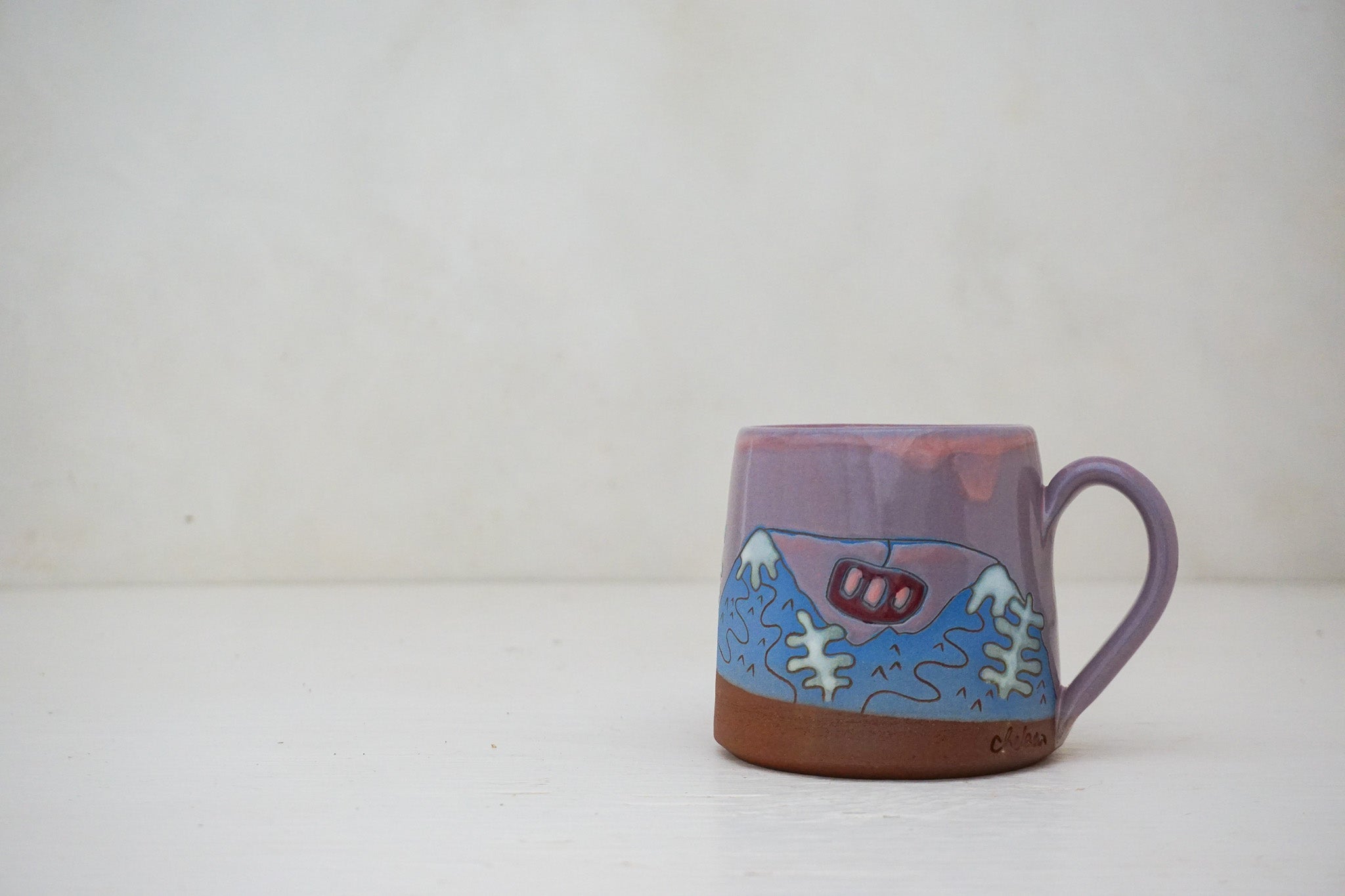 Gondola mug in pink