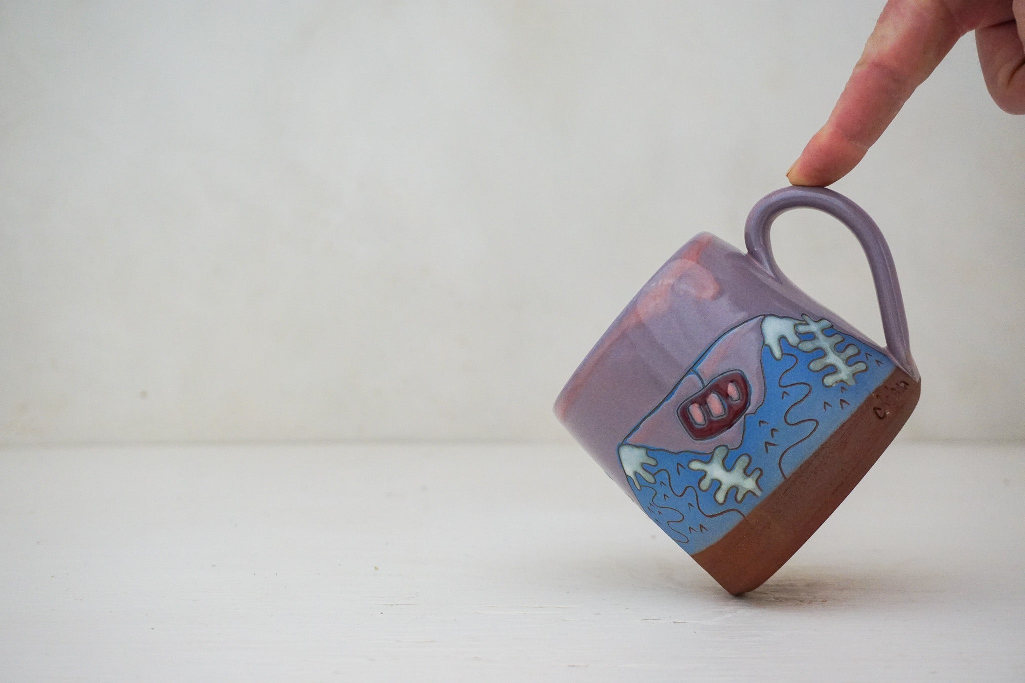 Gondola mug in pink
