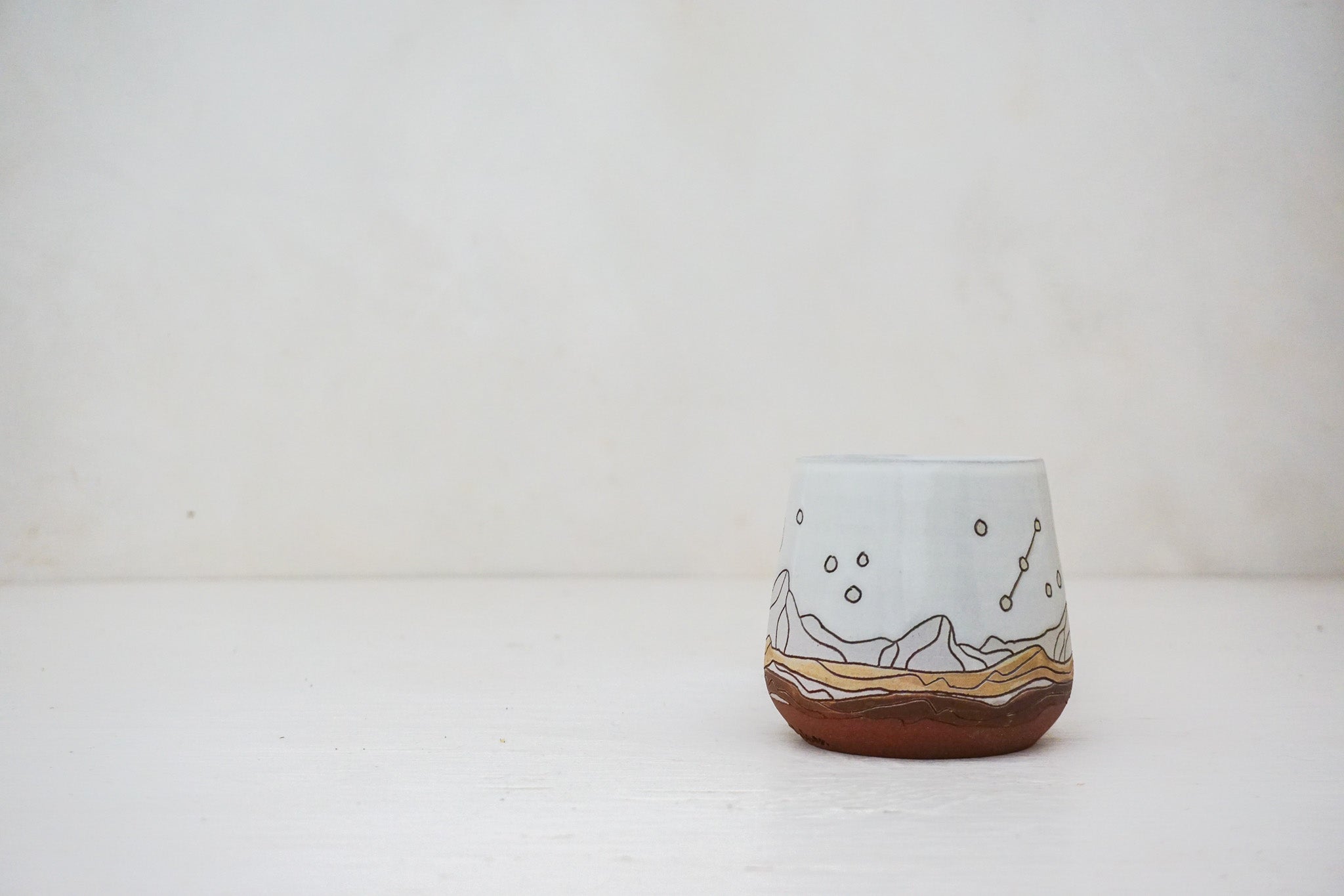 Mtn Dipper Cup in White