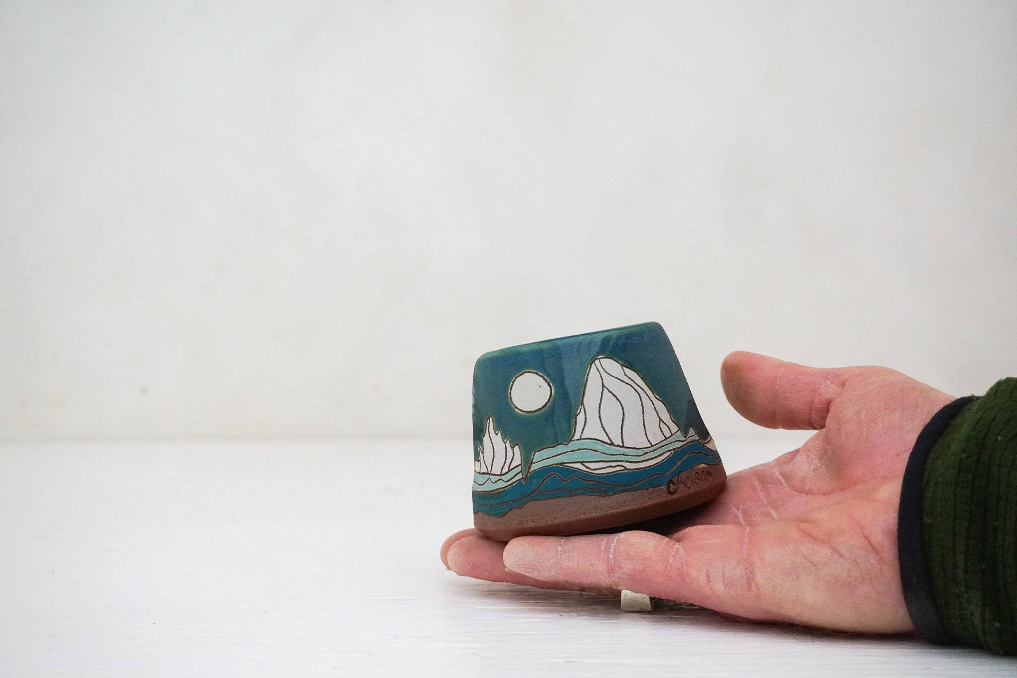 W Teton Moon Sponge Holder in Huck