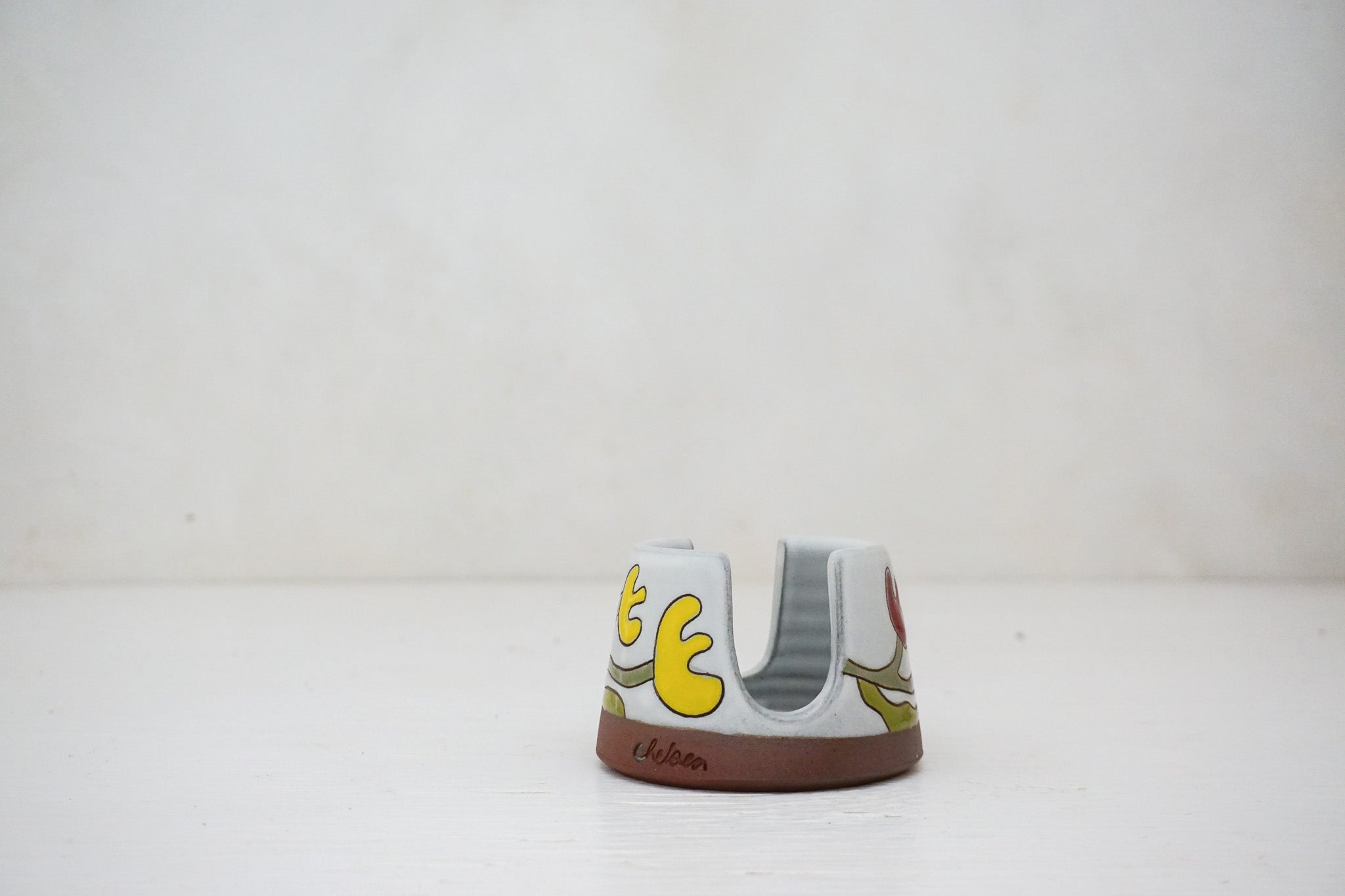 Tulip Yellow/ Red Sponge Holder