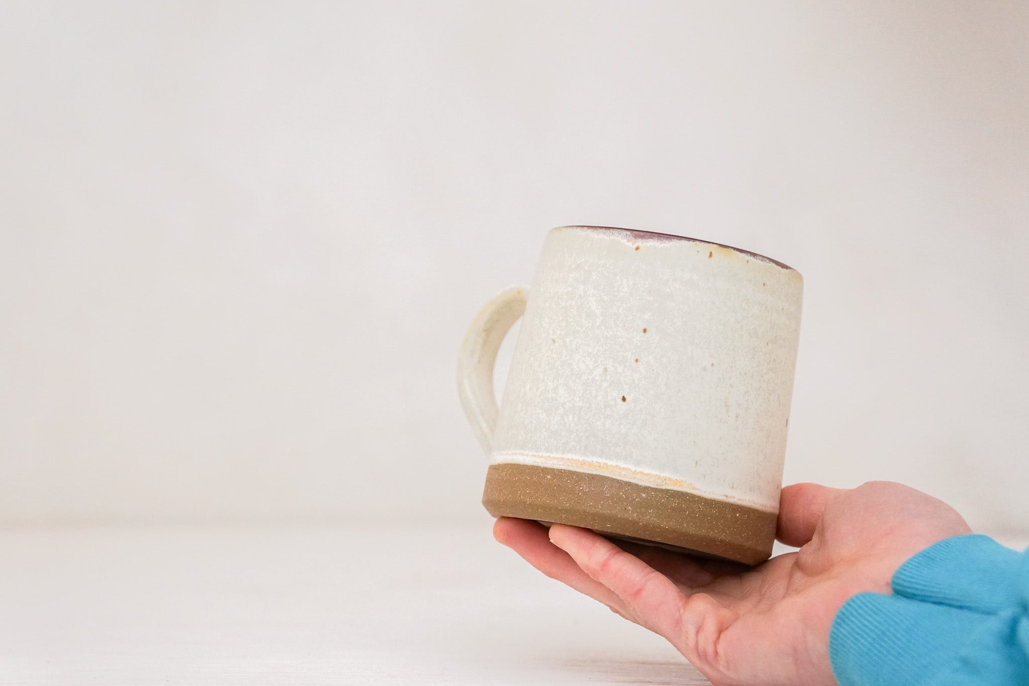 Plains Gingerbread man mug in Bone 2