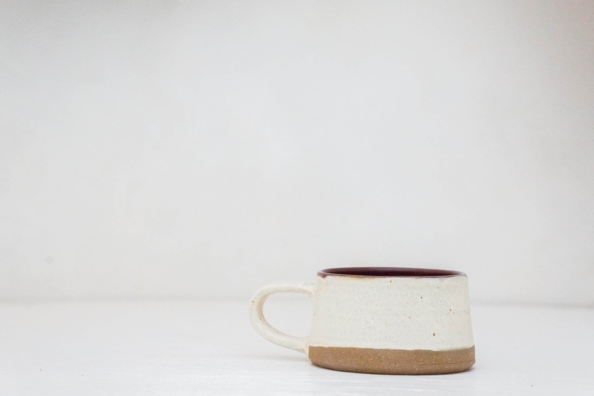 Plains Gingerbread Man short mug in Bone