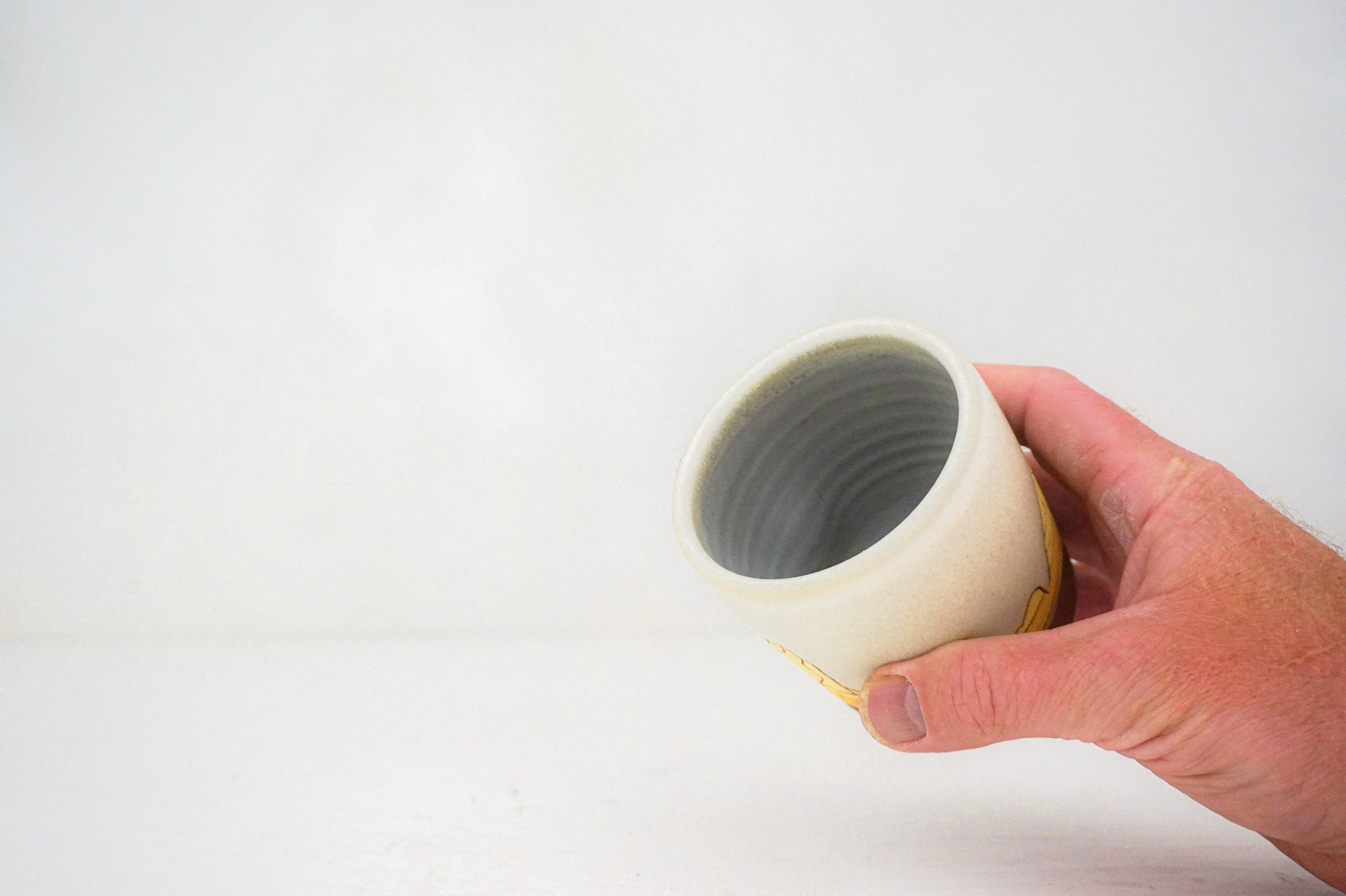 E Teton yellows cup in BONE