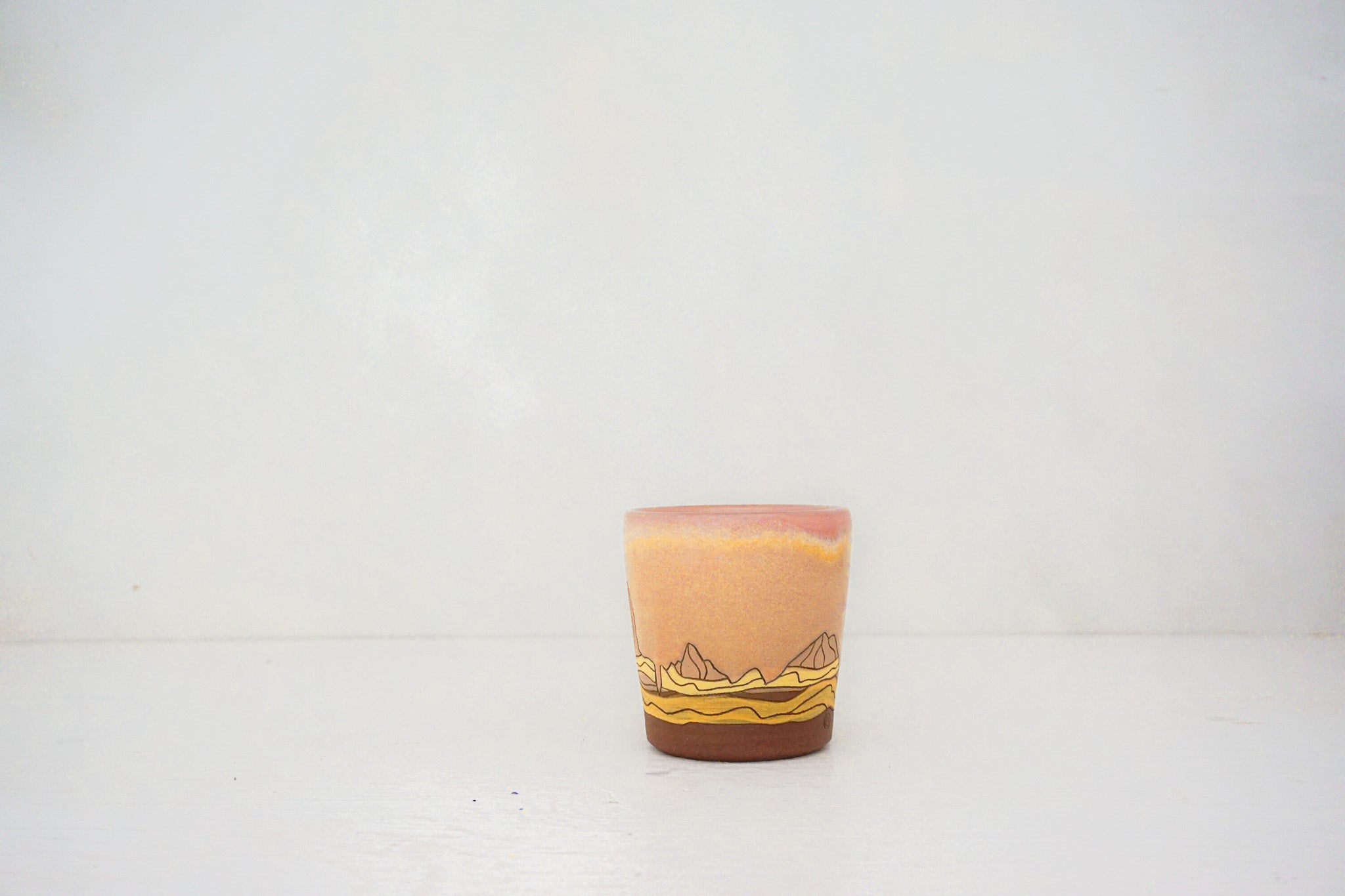 E Teton house cup in PINK alpenglow