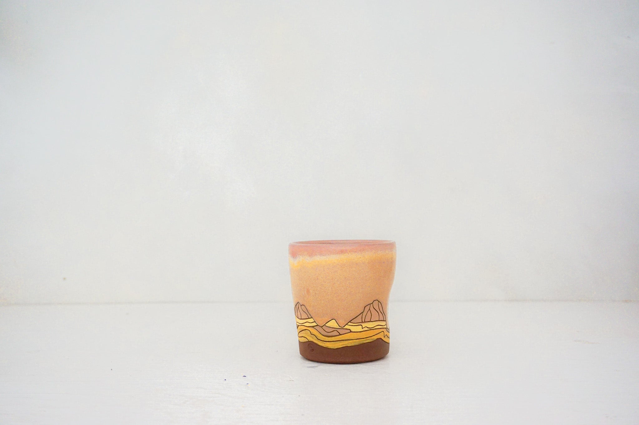E Teton house cup in PINK alpenglow