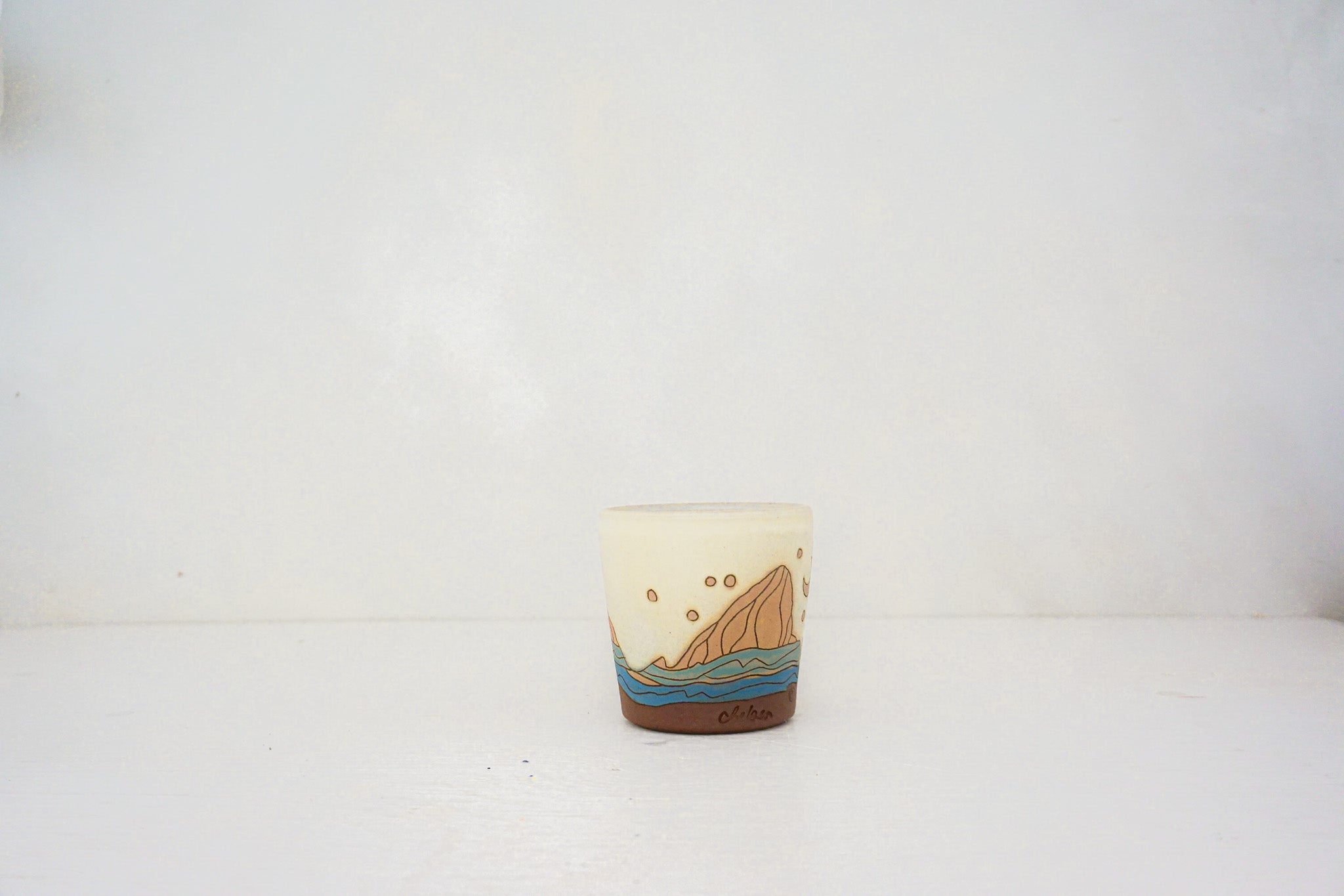 E Teton stars cup in BONE