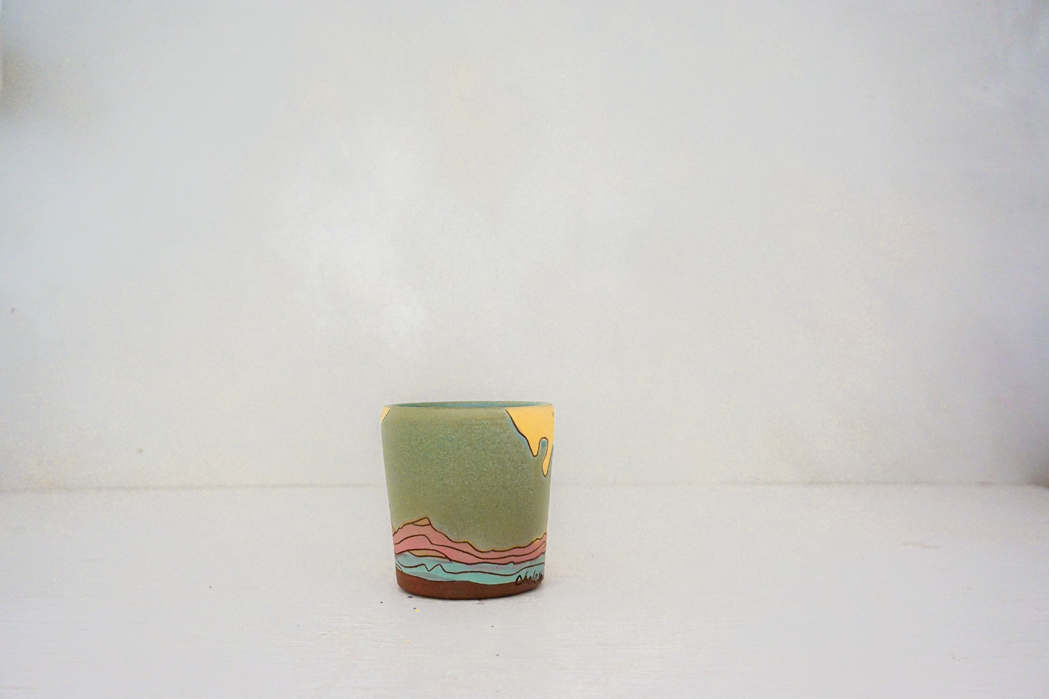 Volcano cup in LAKE