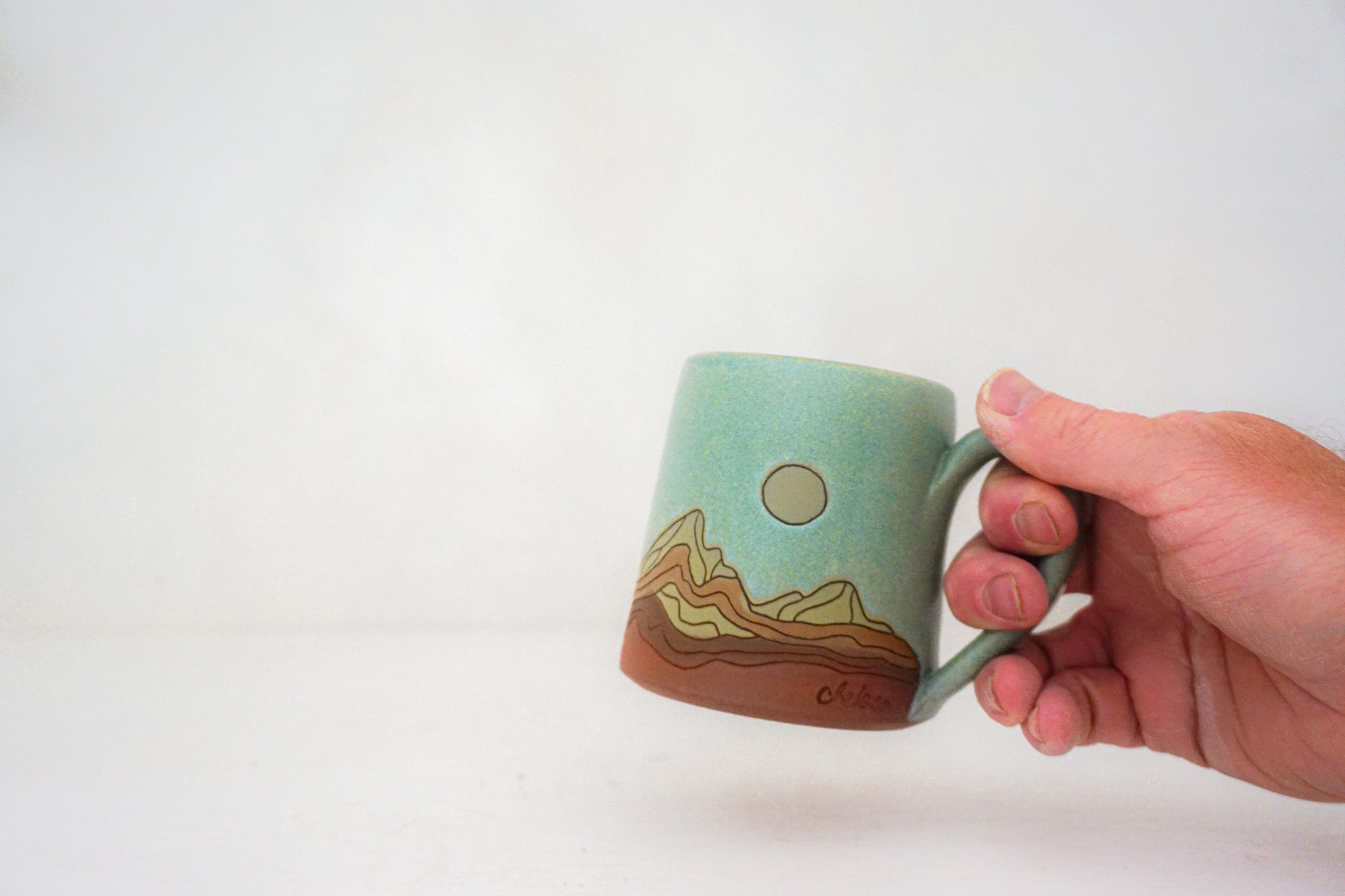MTN moon mug in LAKE