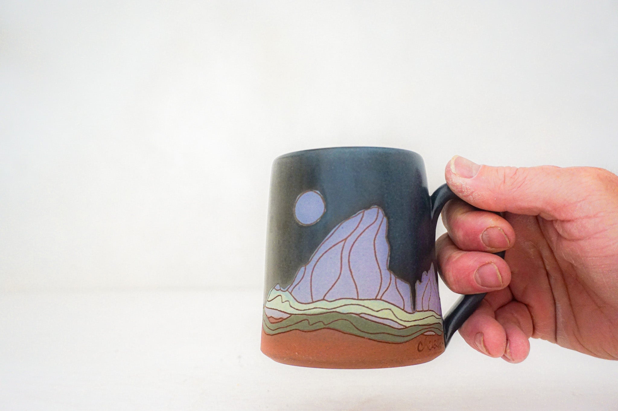 E Teton moon mug in DARBY