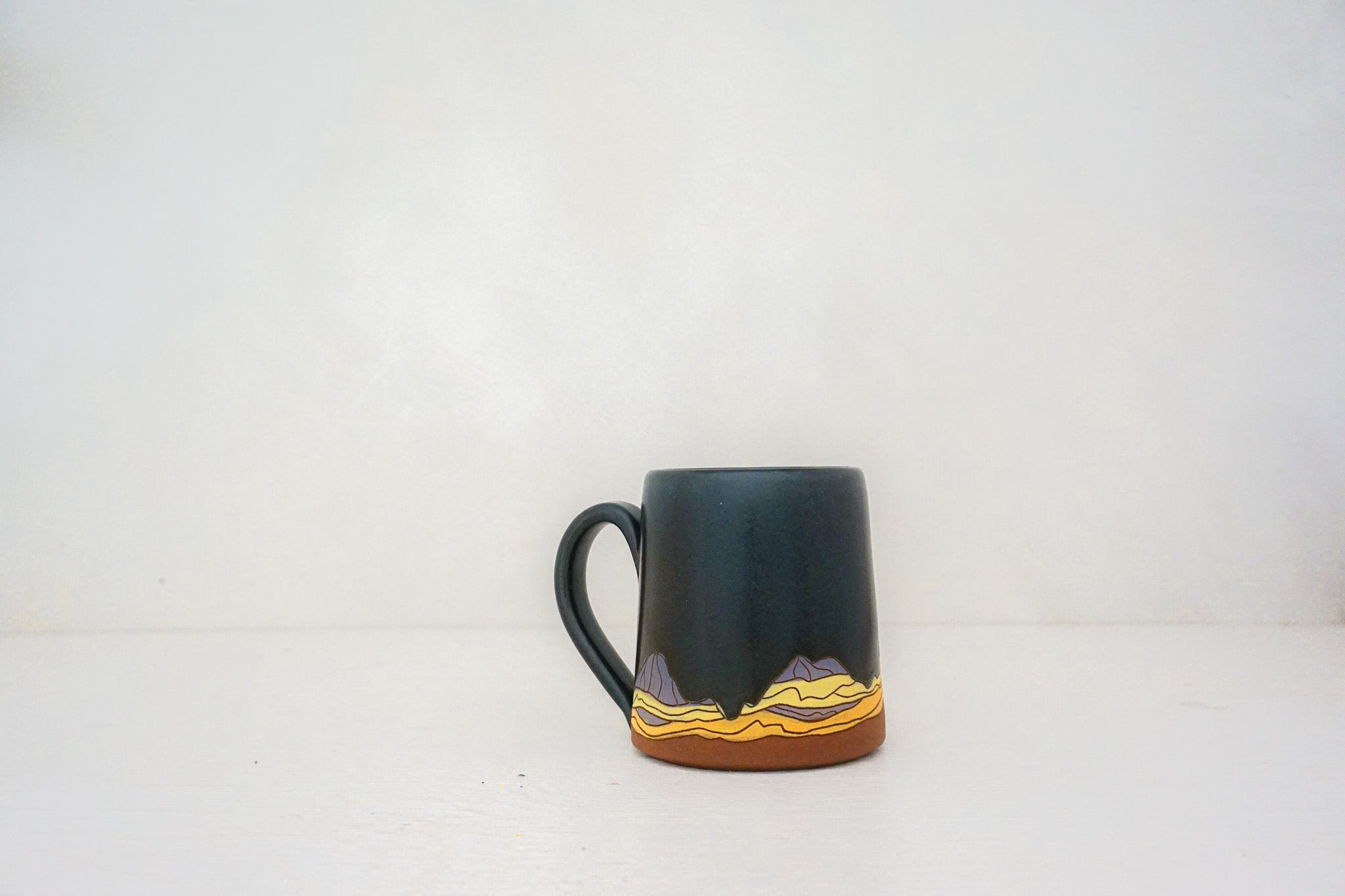 W Teton purple mug in DARBY